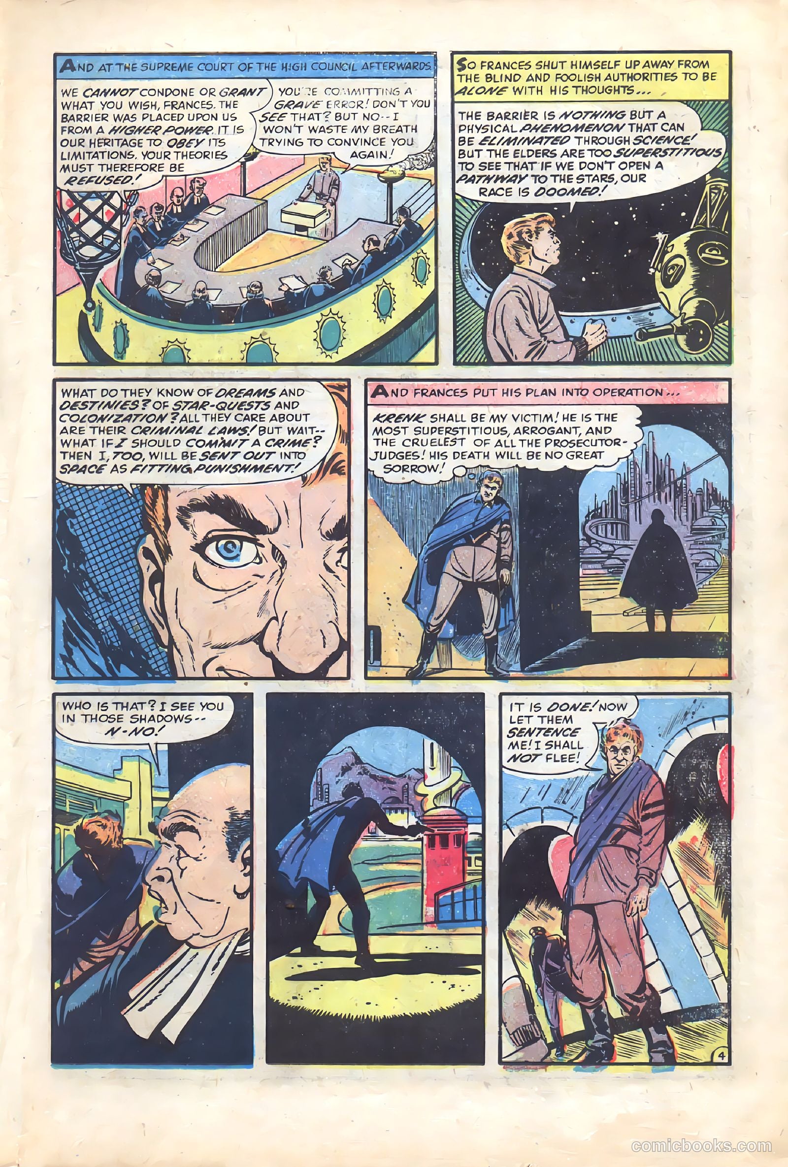 Race for the Moon #1 (1962) — page 15 of 36