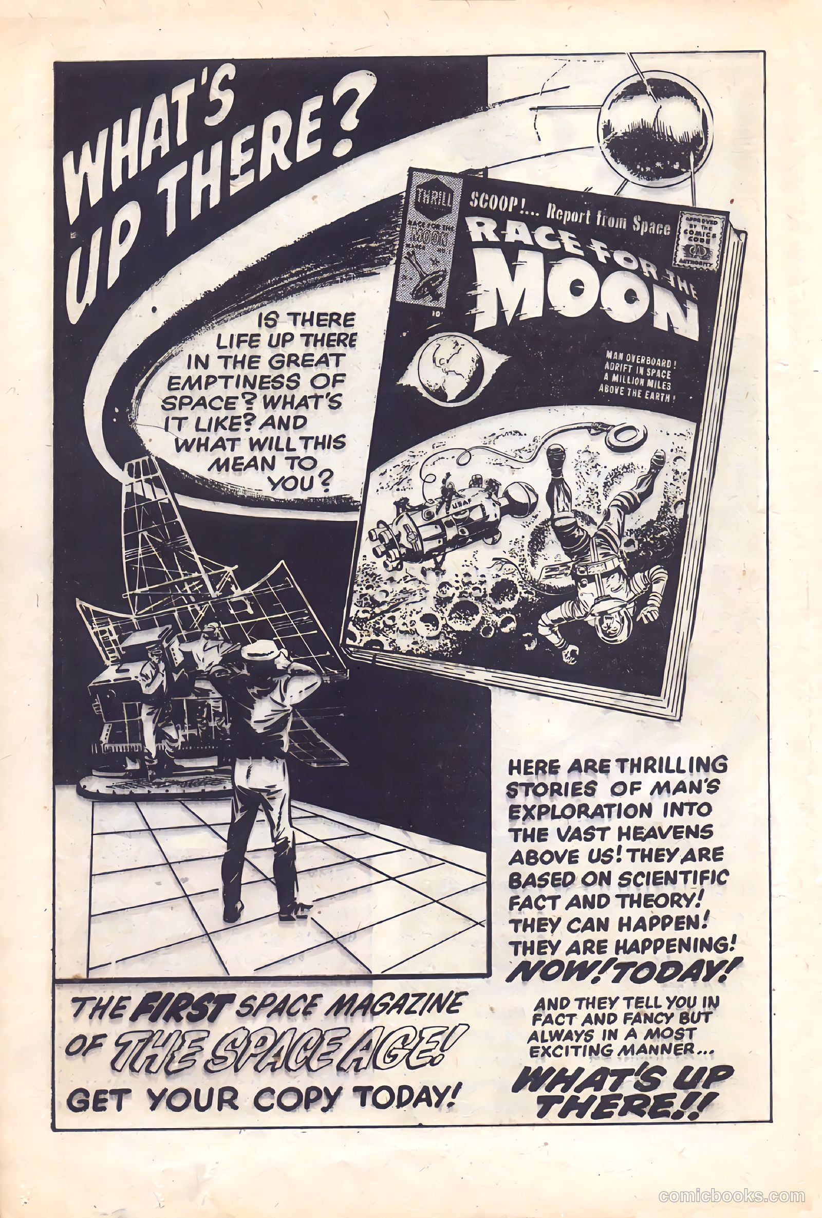 Race for the Moon #1 (1962) — page 20 of 36