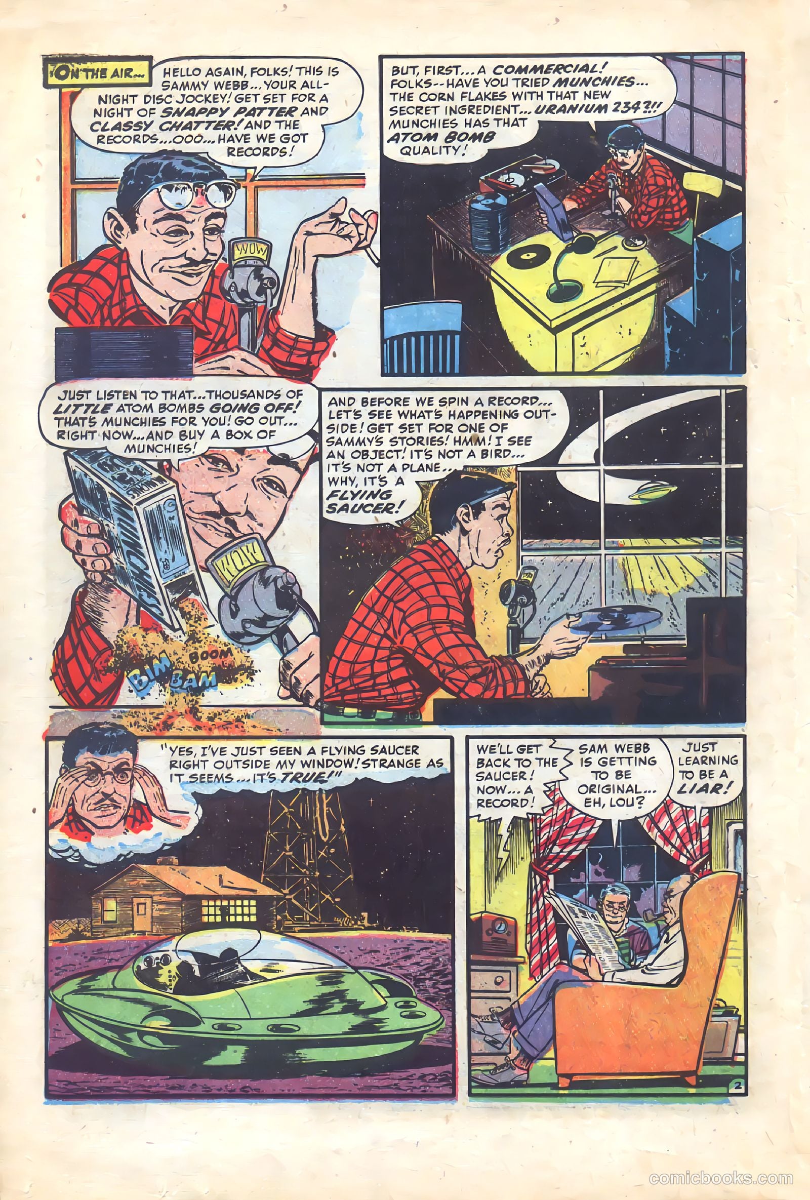 Race for the Moon #1 (1962) — page 22 of 36