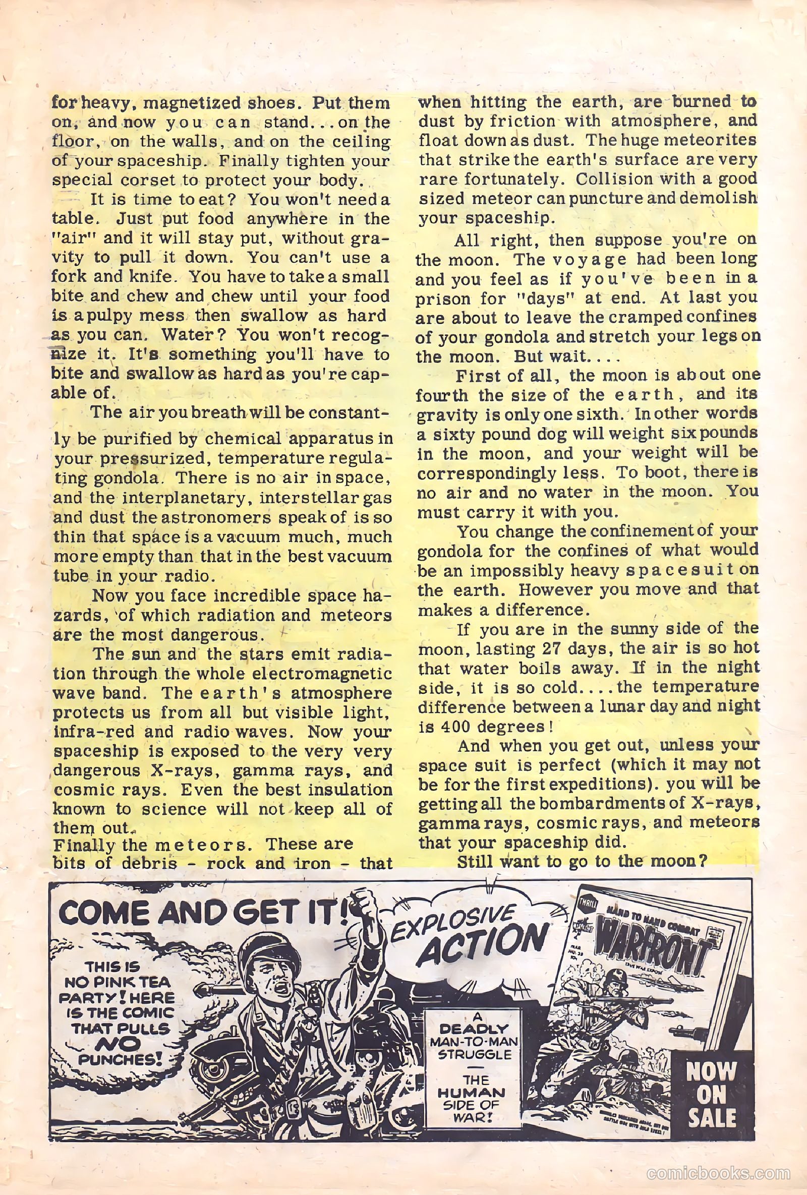 Race for the Moon #1 (1962) — page 27 of 36