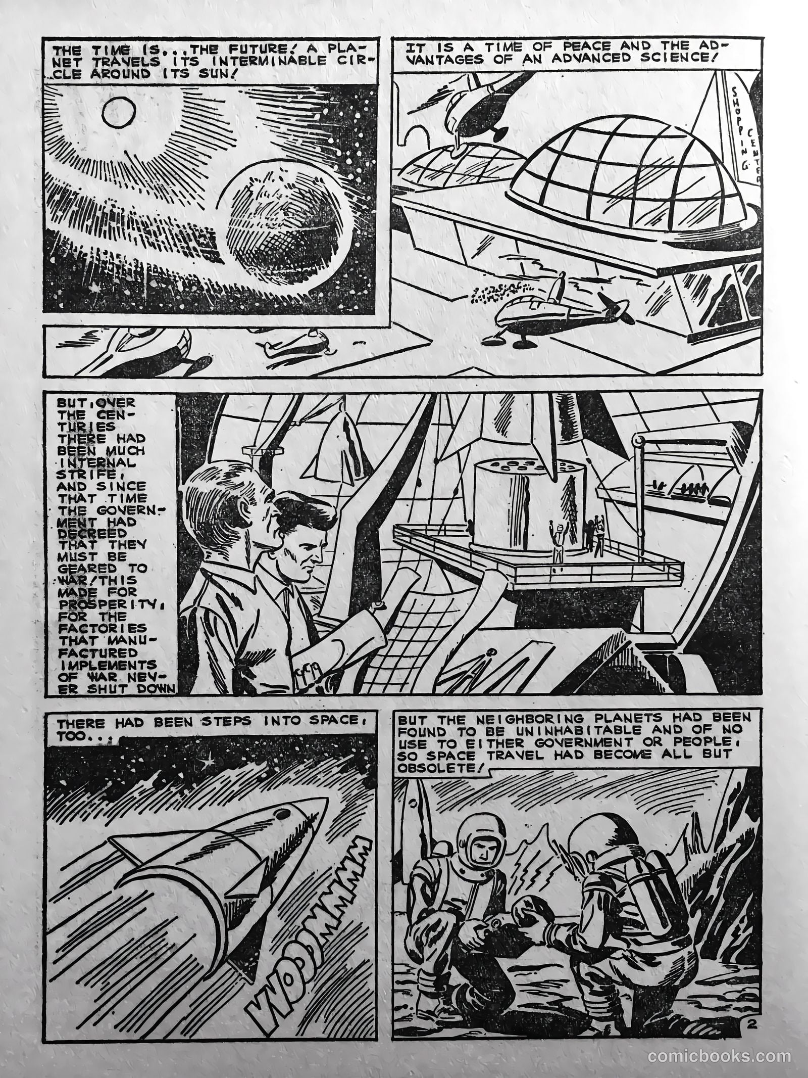 Race into Space #1 (1961) — page 34 of 68