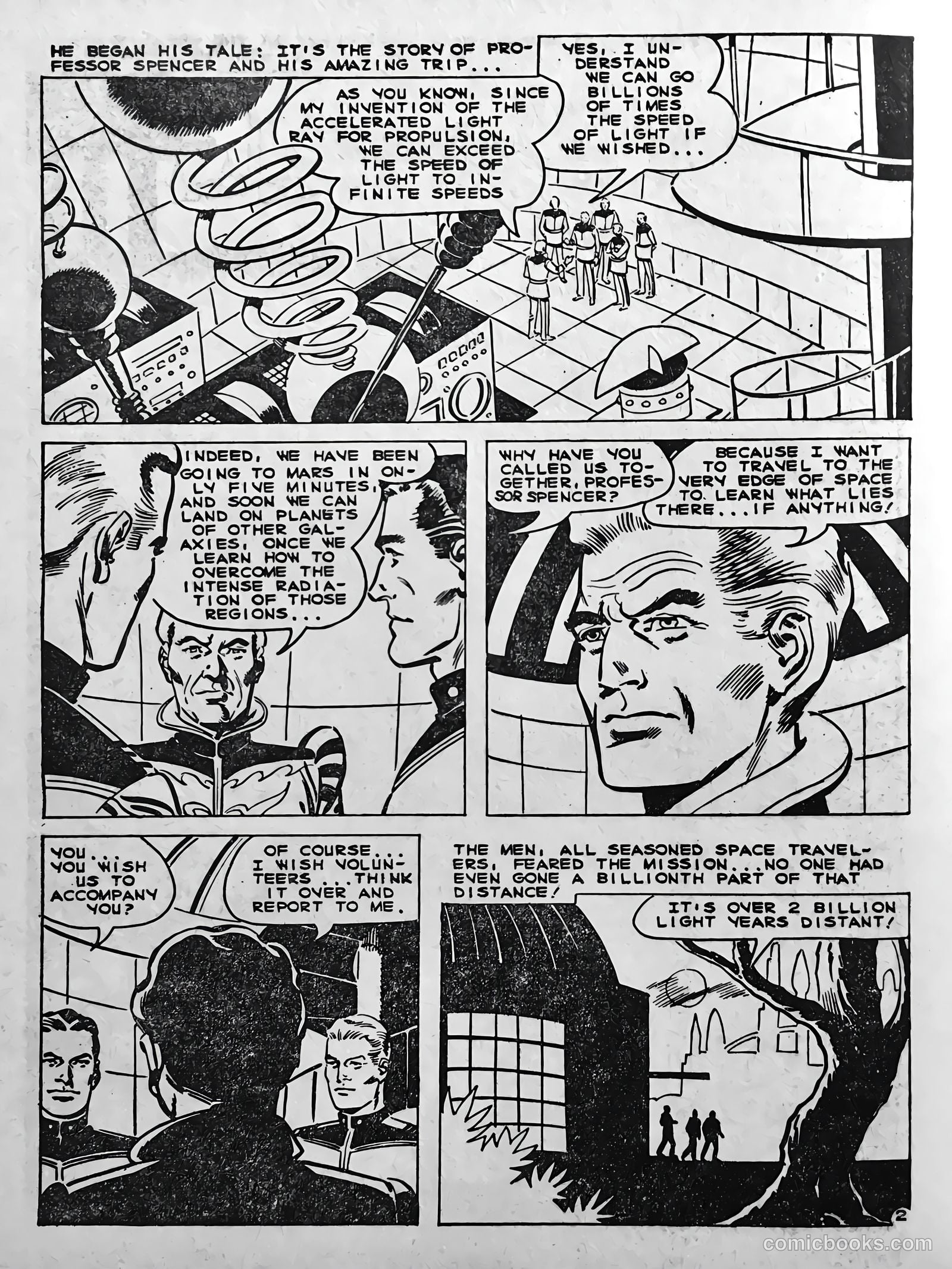 Race into Space #1 (1961) — page 39 of 68