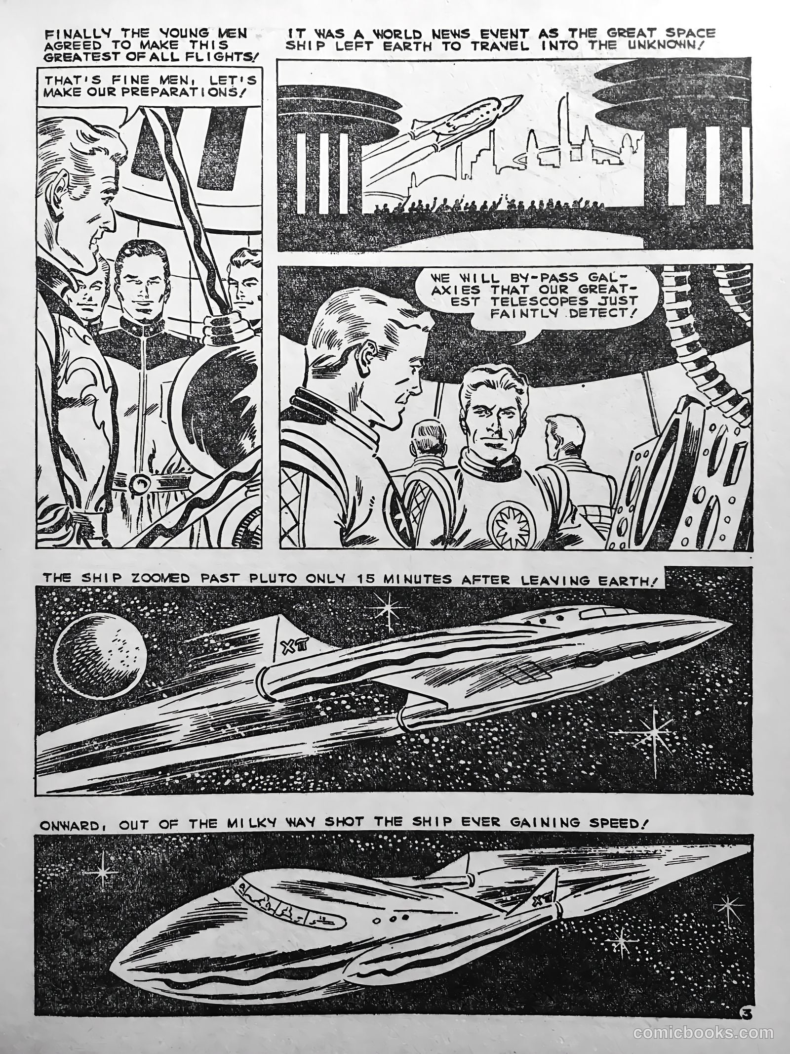 Race into Space #1 (1961) — page 40 of 68