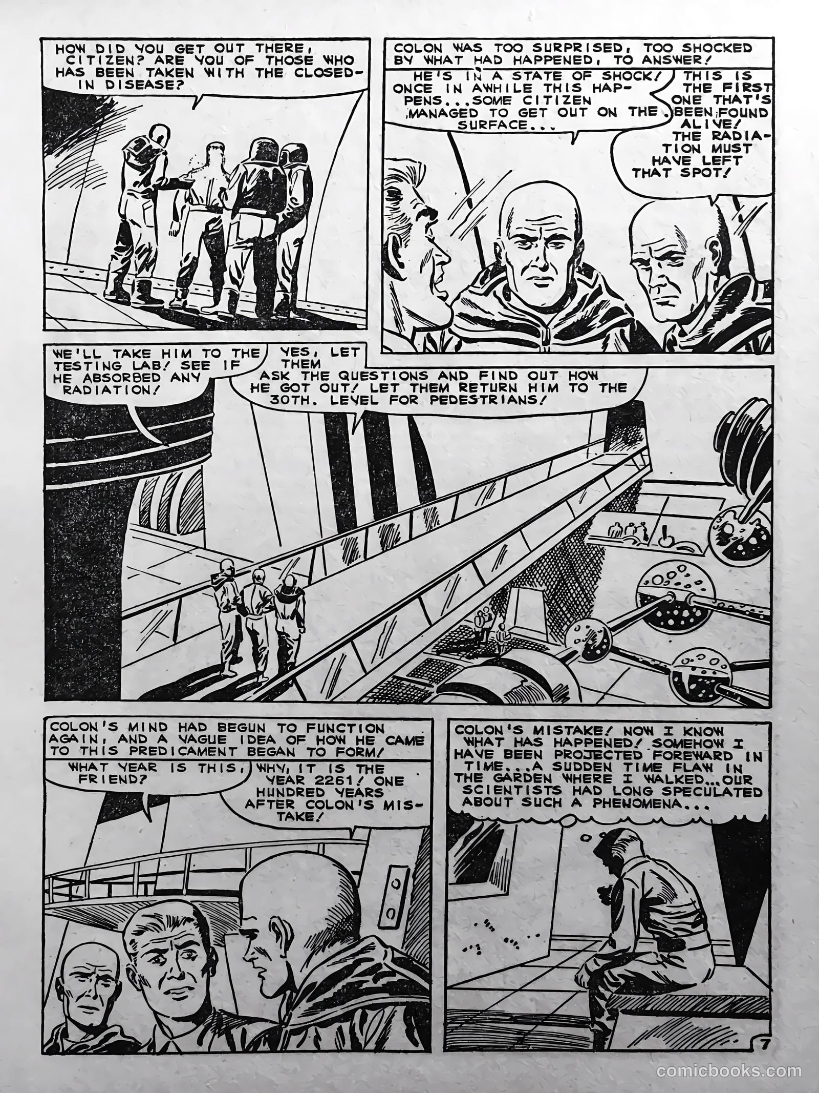Race into Space #1 (1961) — page 68 of 68