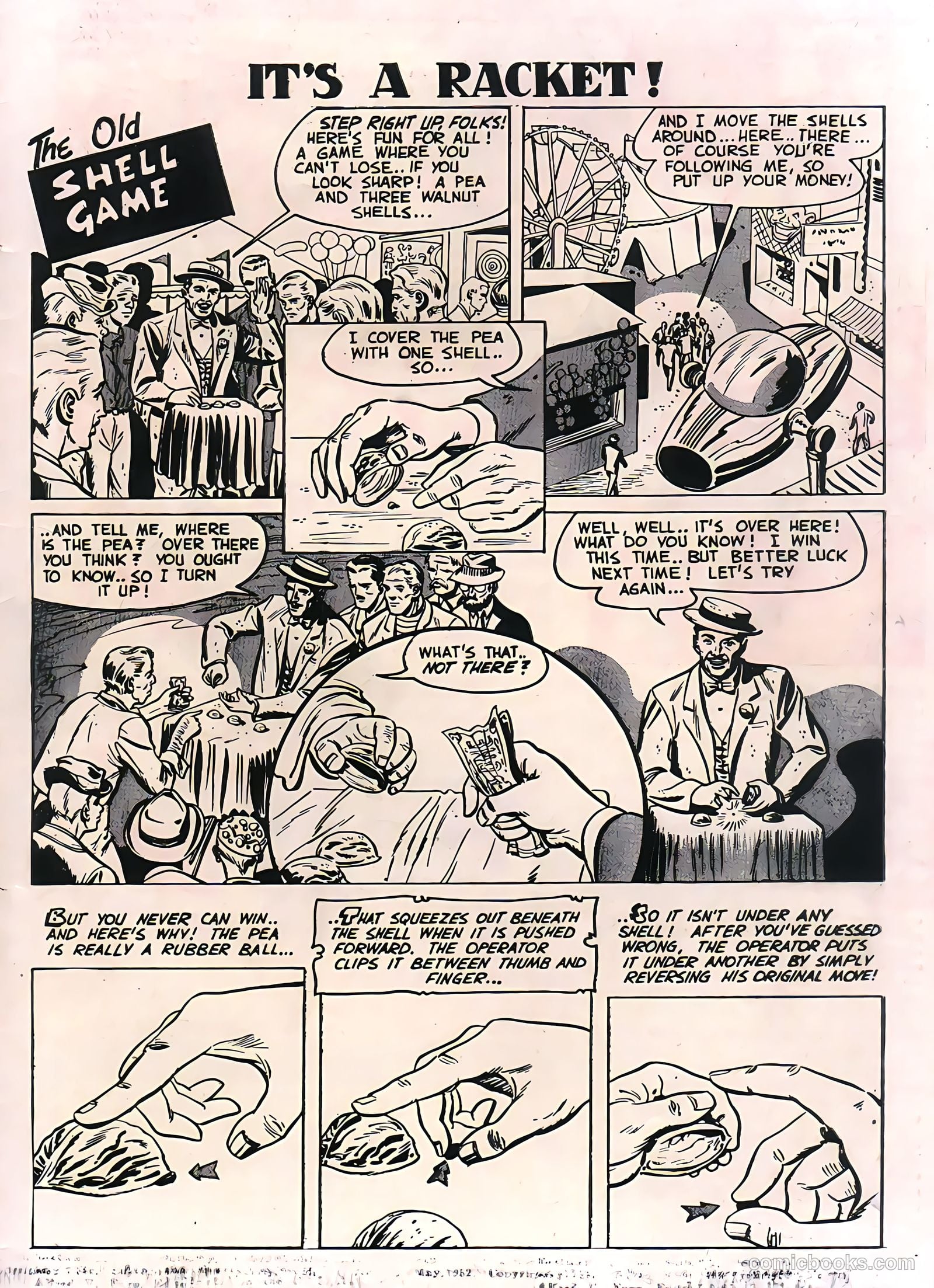 Racket Squad in Action #1 (1952) — page 35 of 36