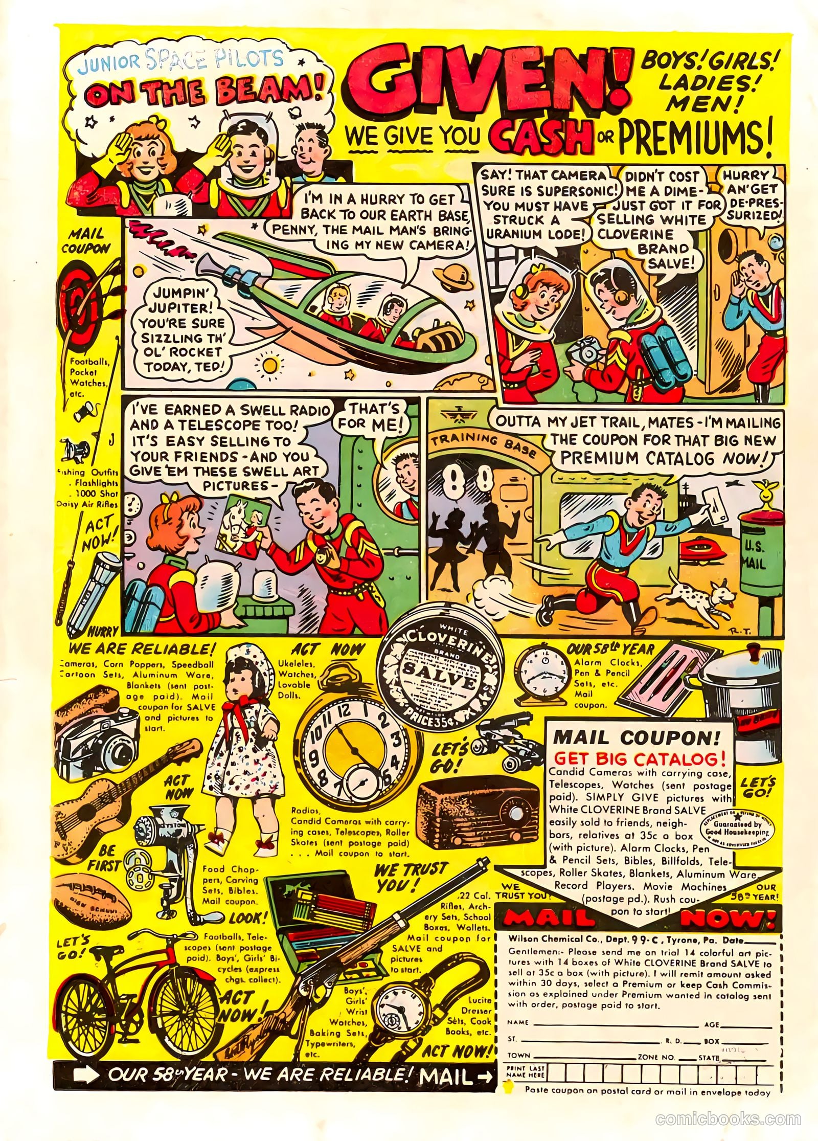 Racket Squad in Action #10 (1954) — page 36 of 36