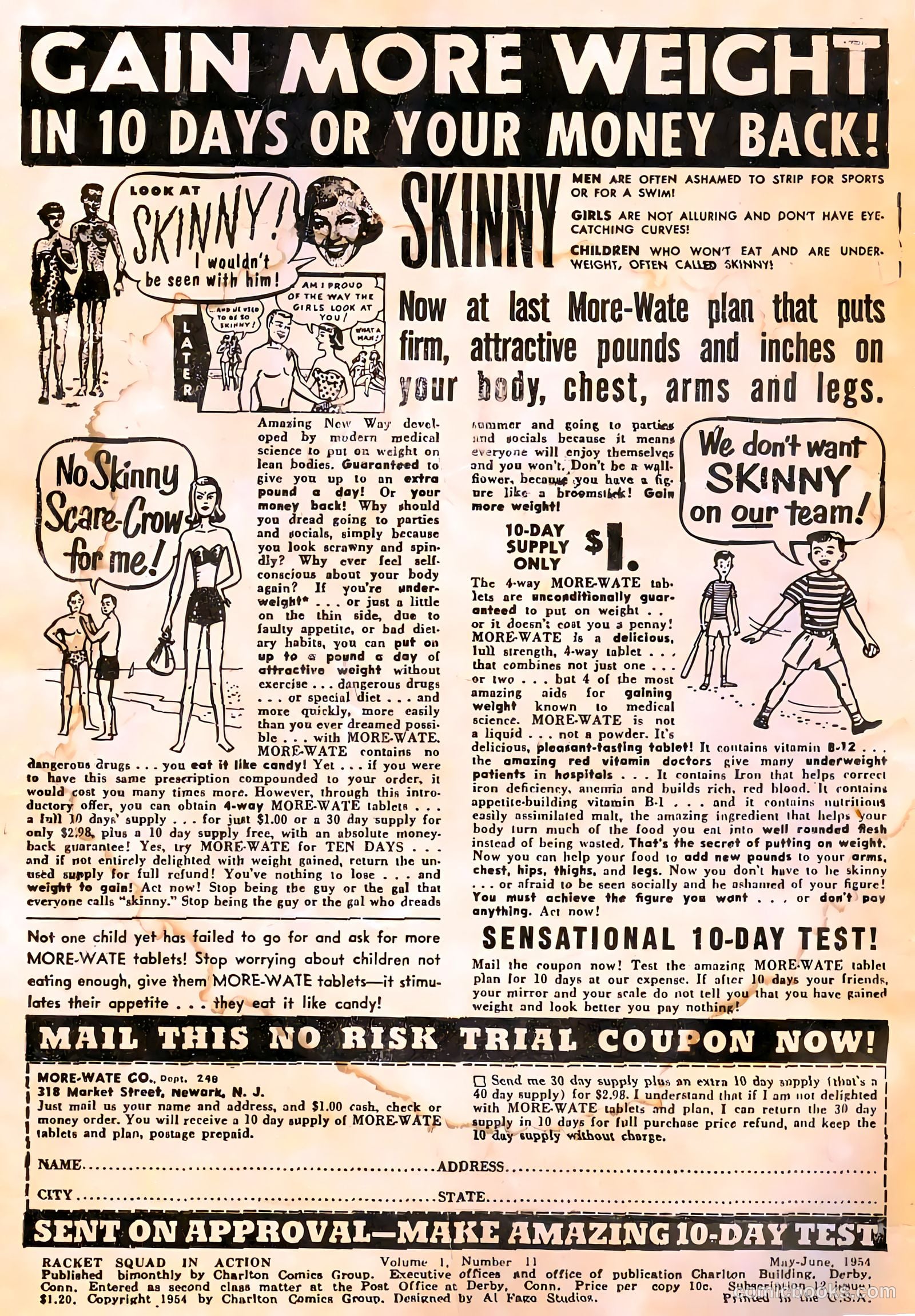 Racket Squad in Action #11 (1954) — page 2 of 36