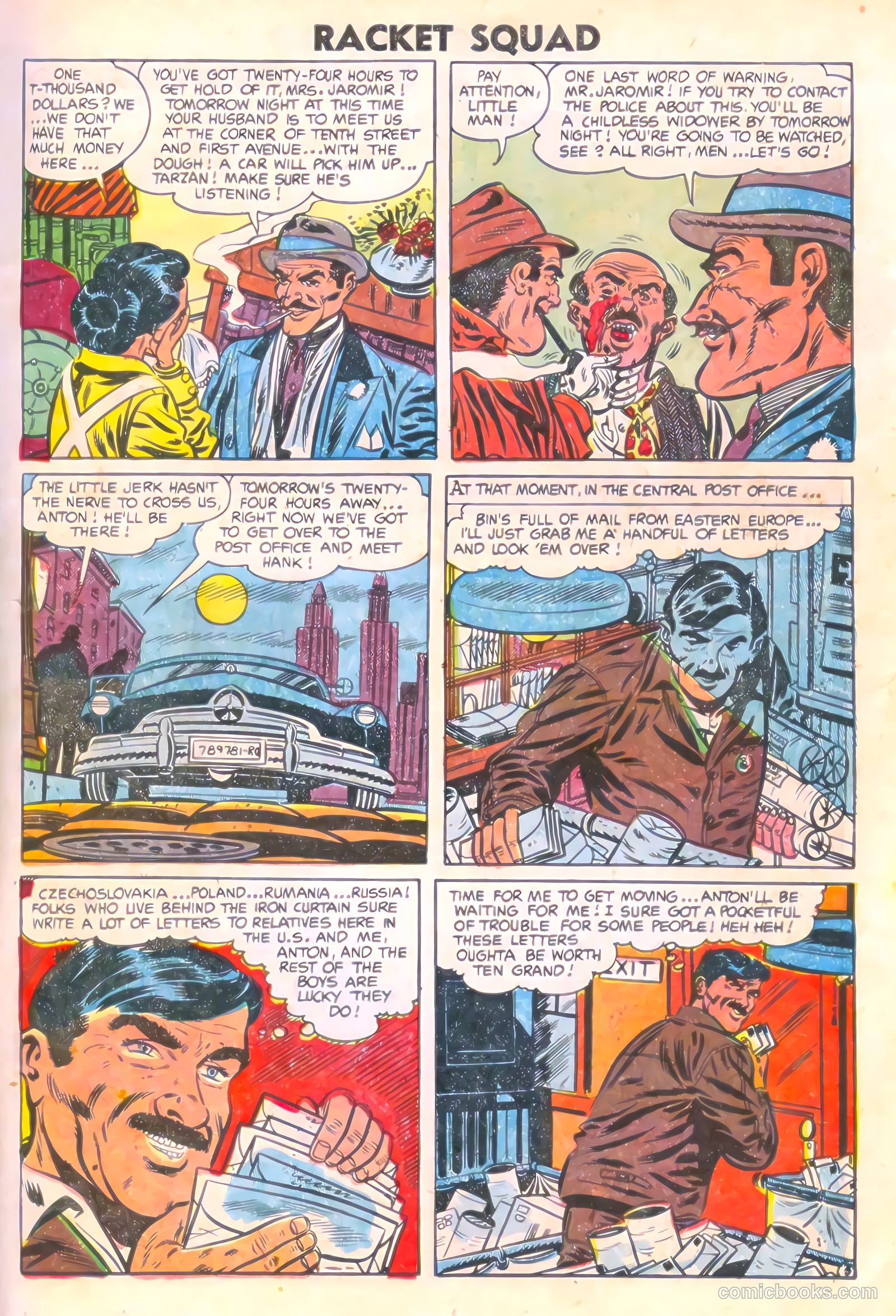 Racket Squad in Action #12 (1954) — page 11 of 36