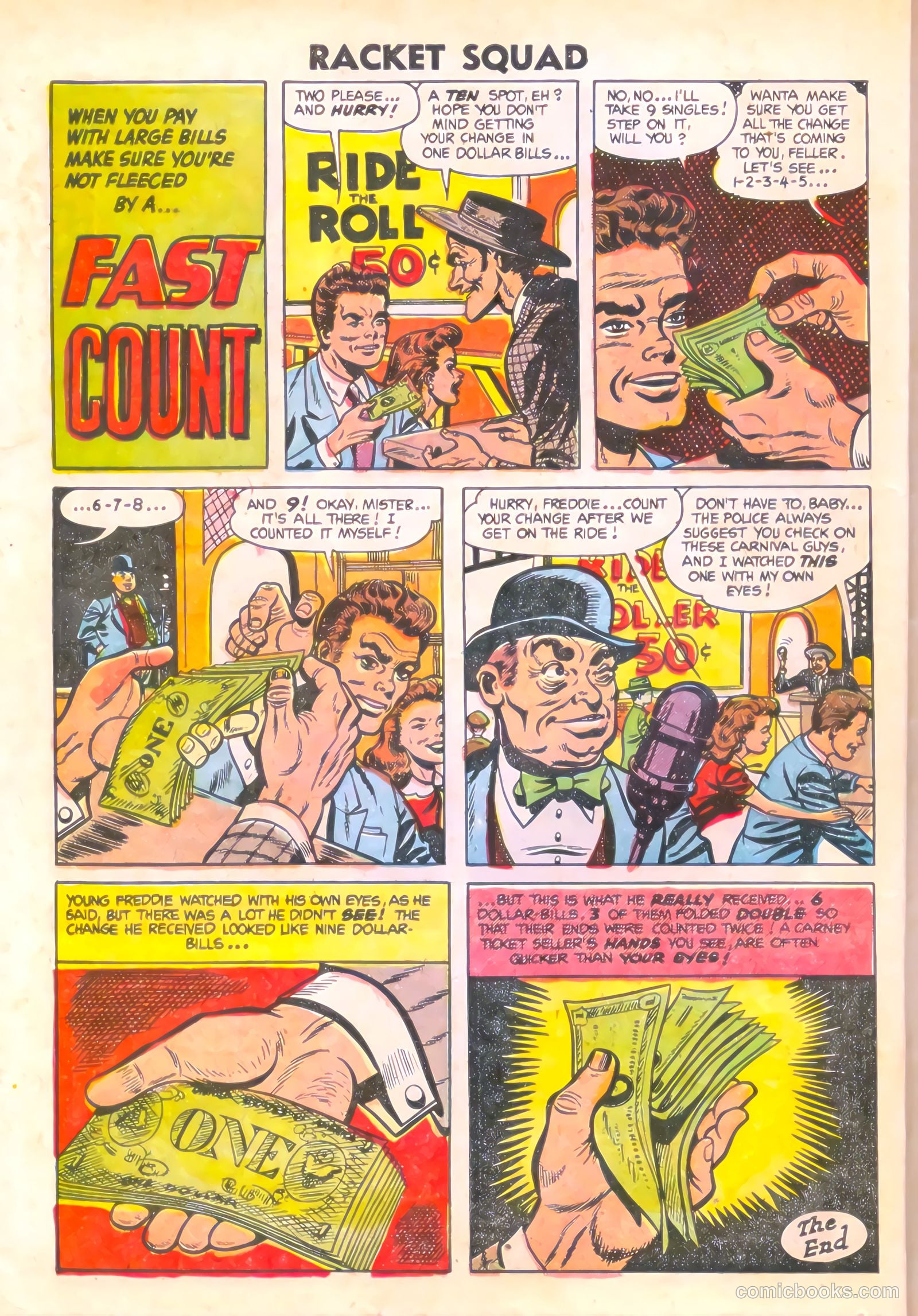 Racket Squad in Action #12 (1954) — page 26 of 36
