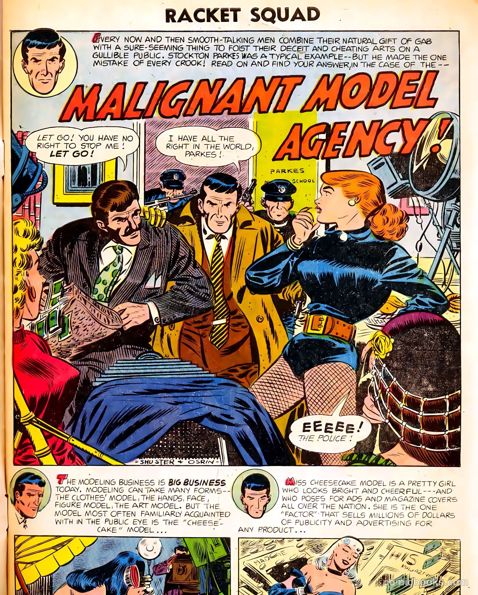 Racket Squad in Action #13 (1954) — page 3 of 36