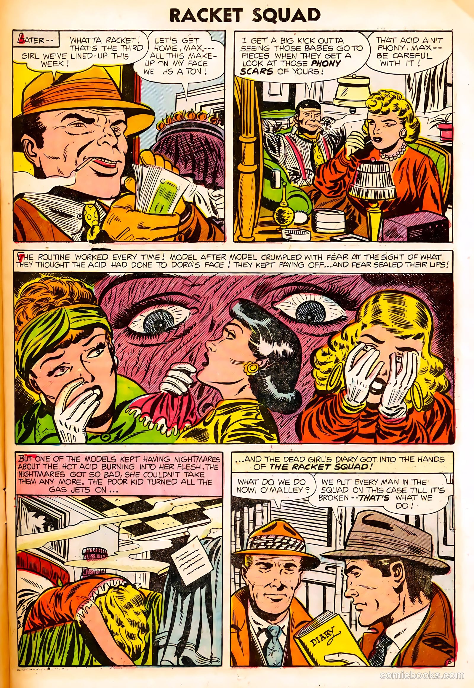 Racket Squad in Action #13 (1954) — page 11 of 36