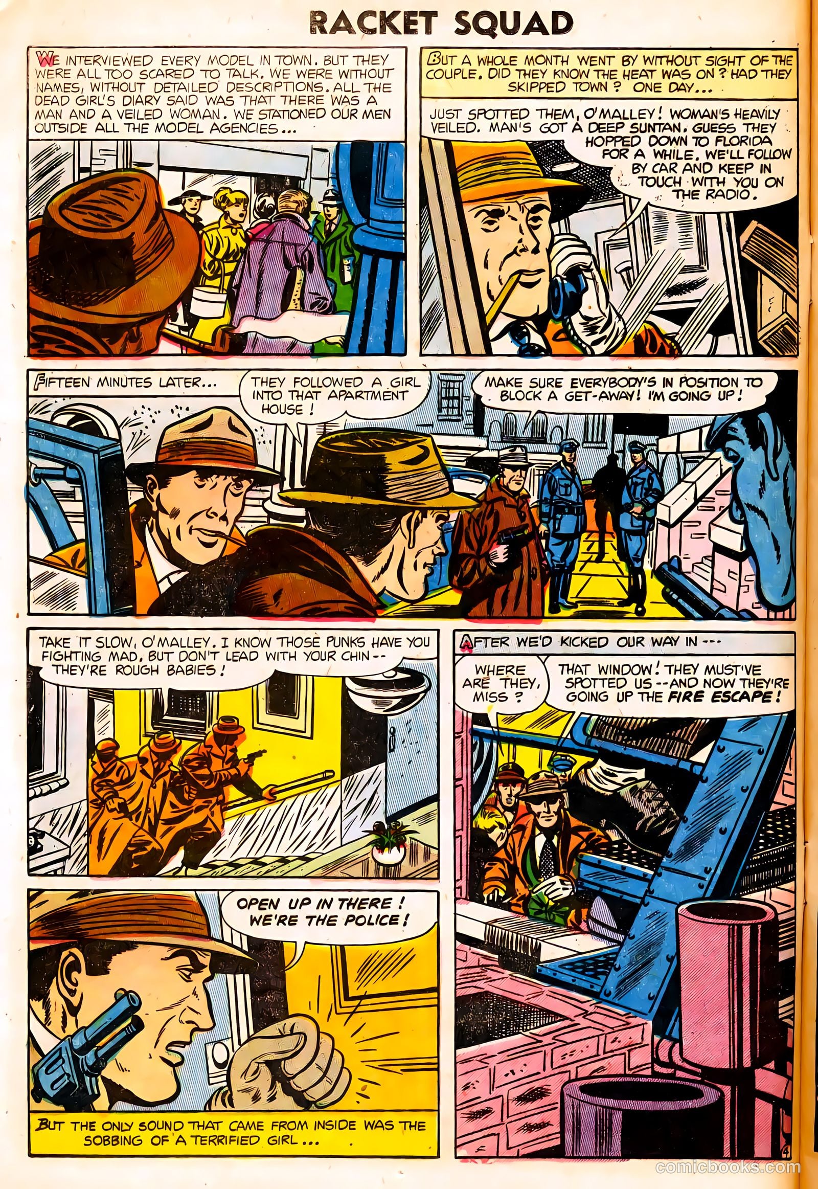 Racket Squad in Action #13 (1954) — page 12 of 36