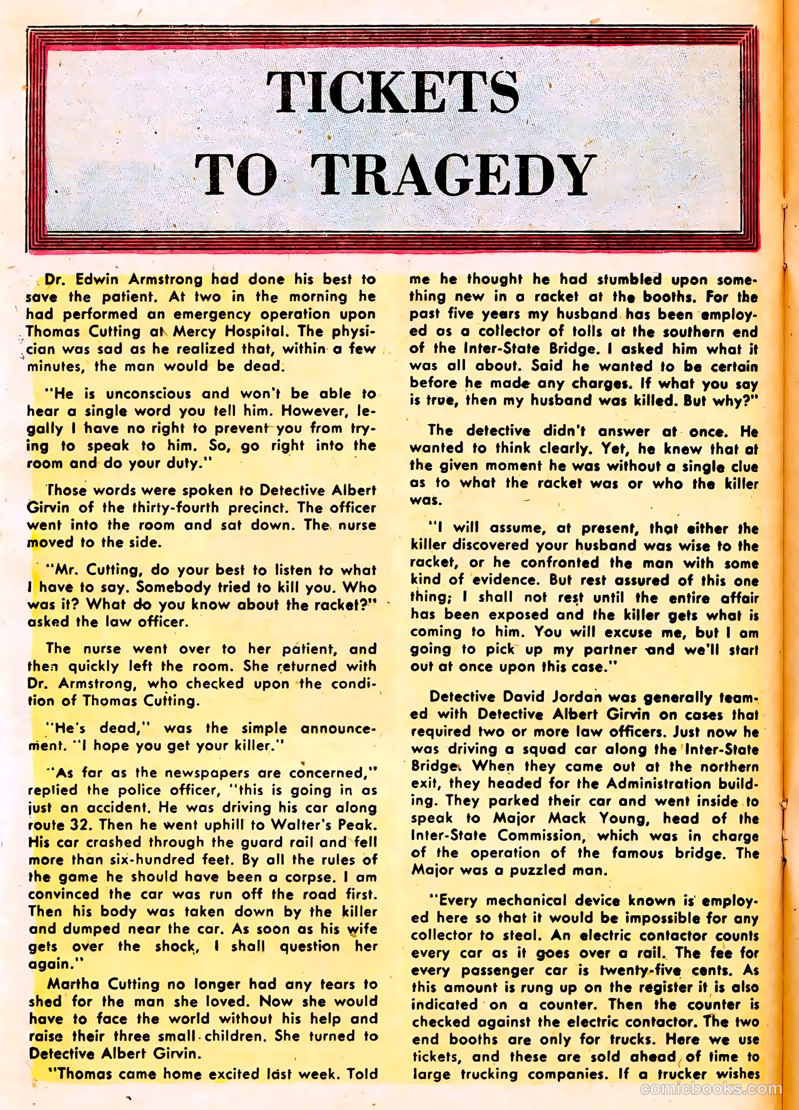 Racket Squad in Action #13 (1954) — page 16 of 36