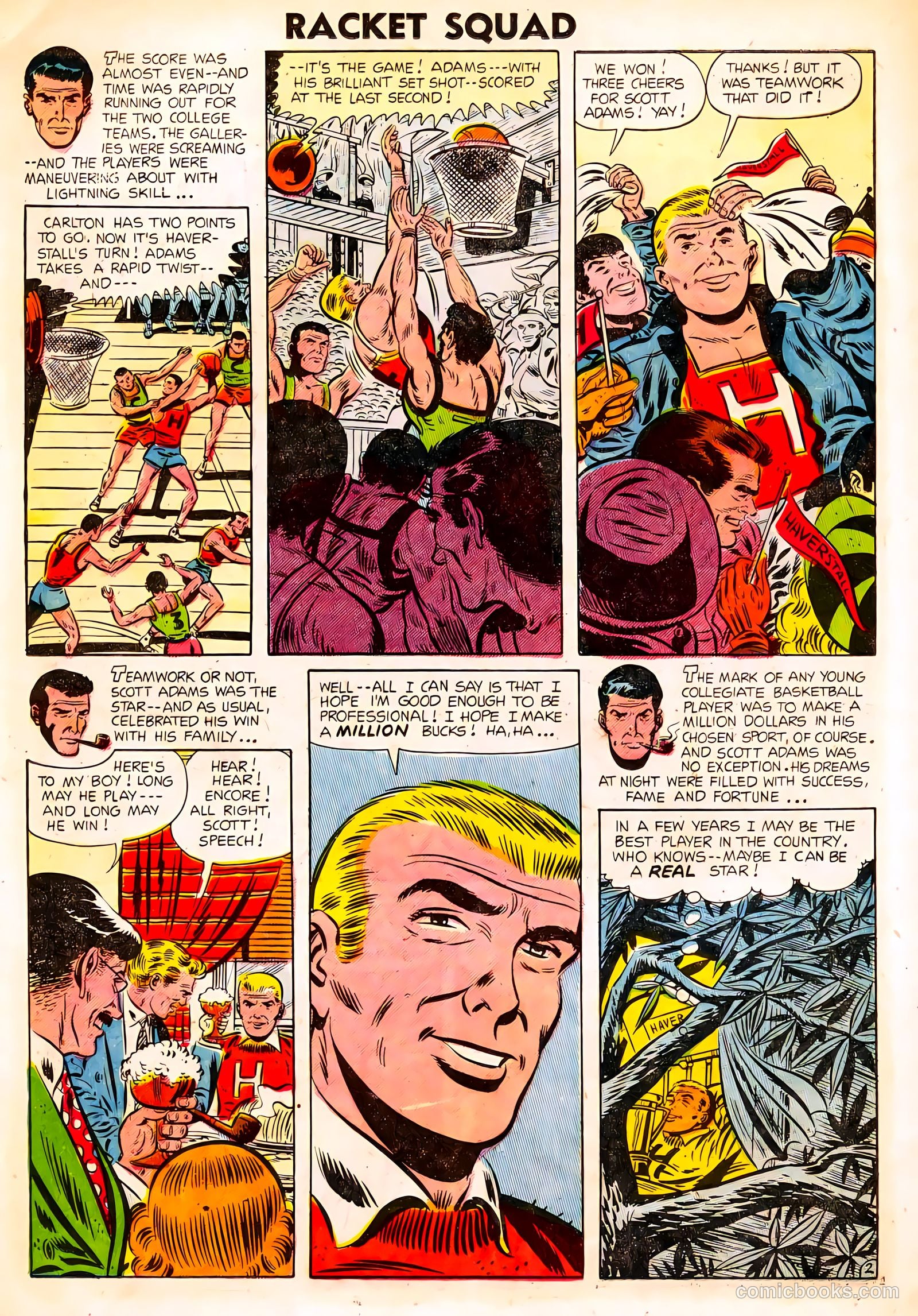 Racket Squad in Action #13 (1954) — page 26 of 36
