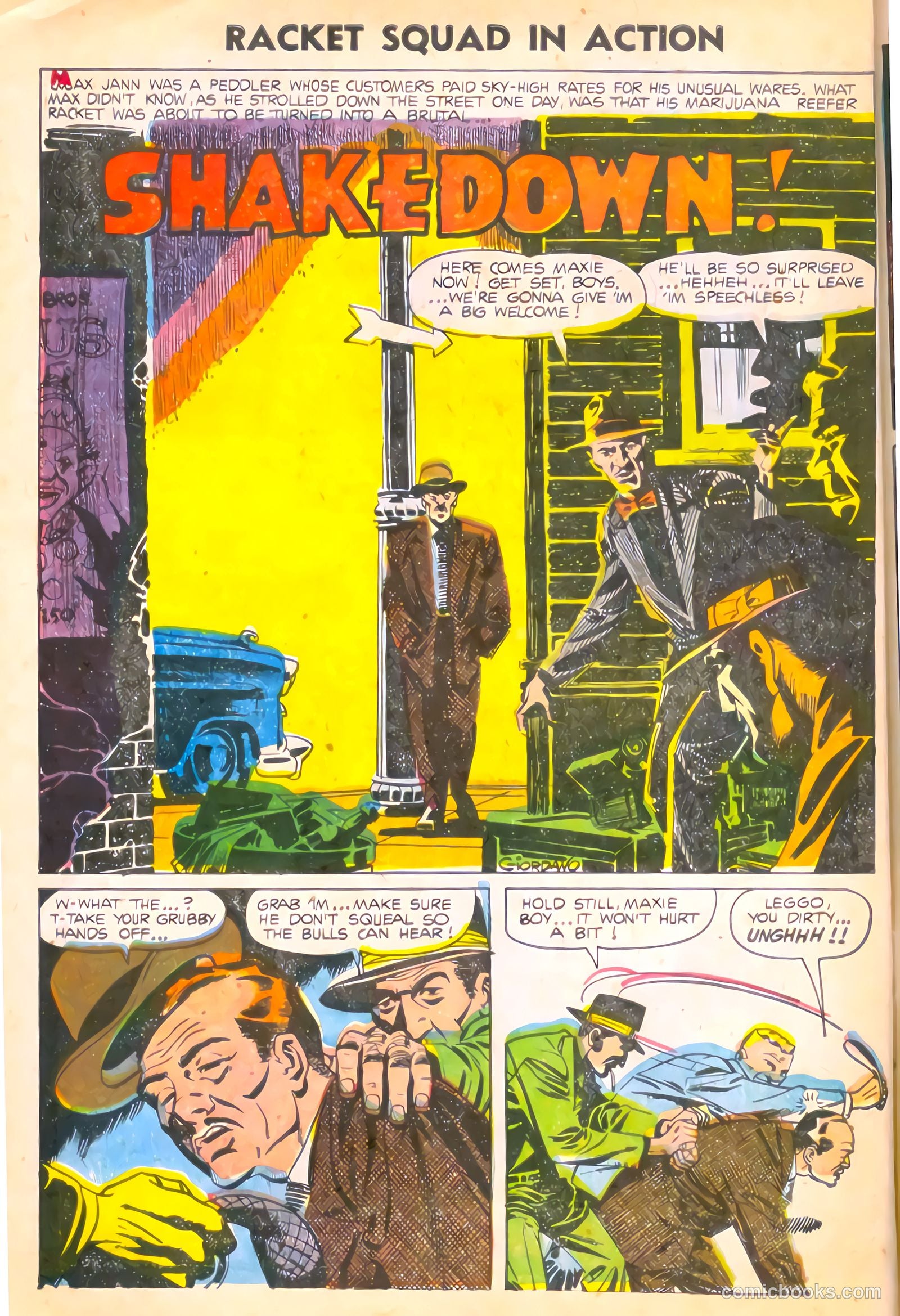 Racket Squad in Action #14 (1955) — page 10 of 36
