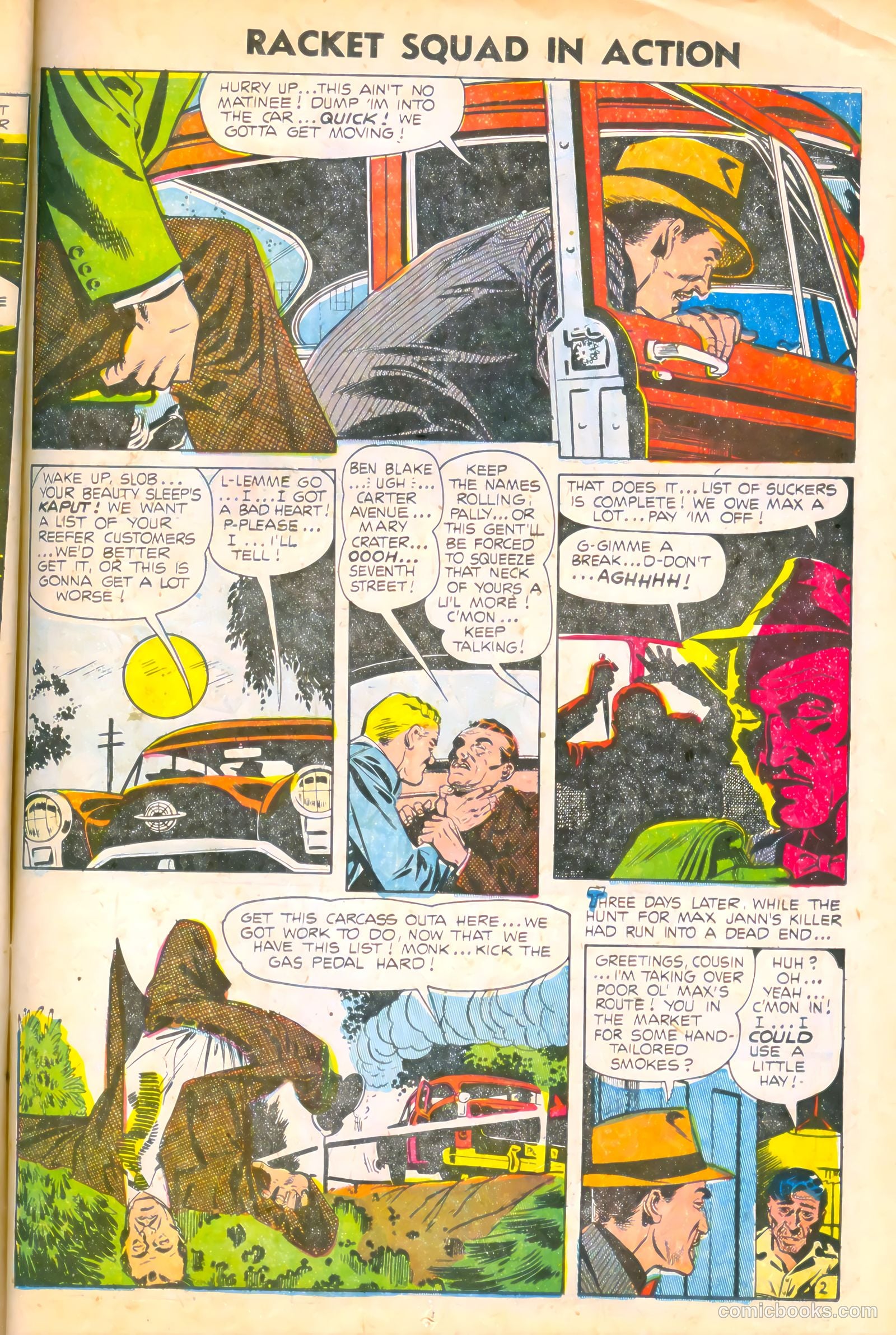 Racket Squad in Action #14 (1955) — page 11 of 36
