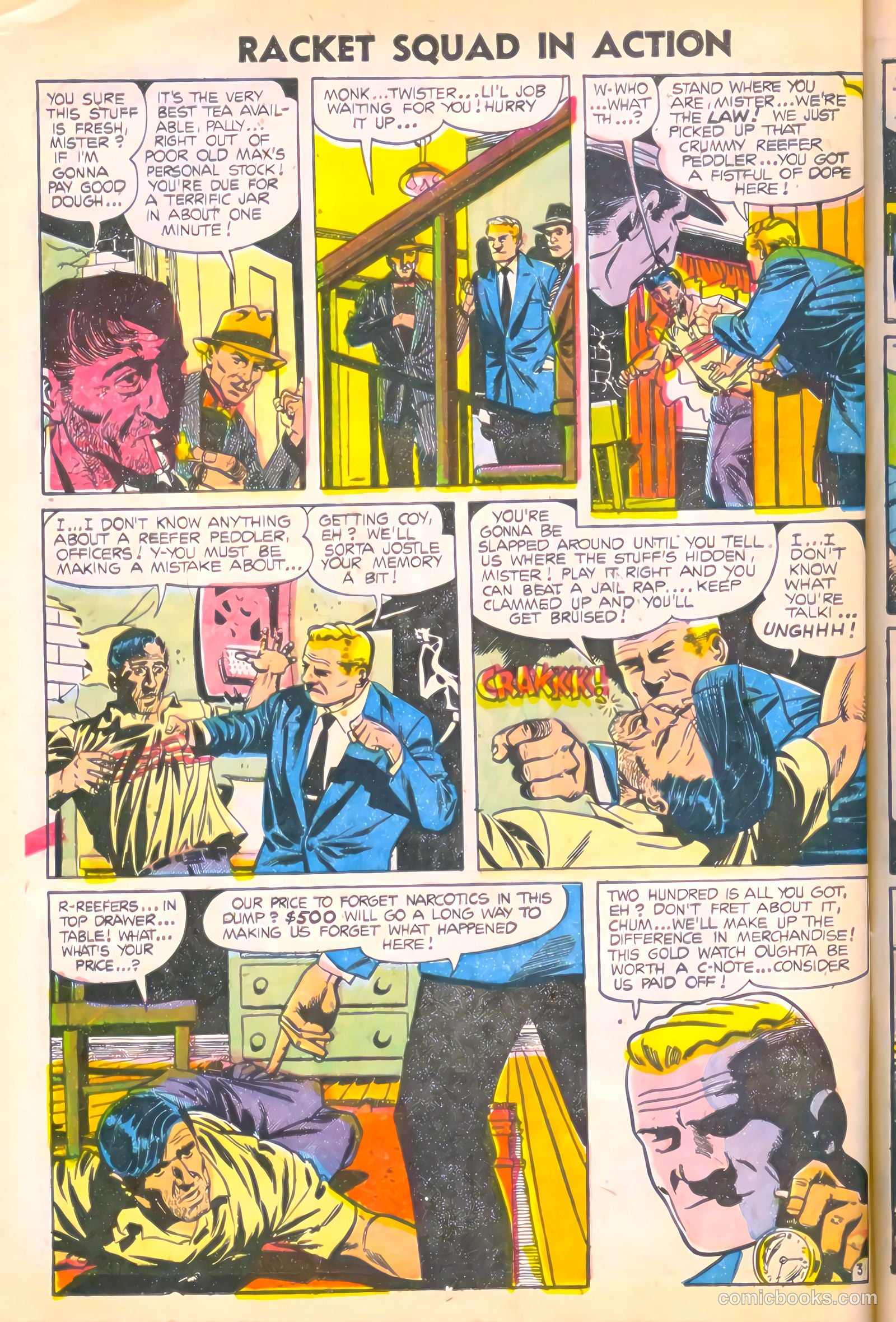Racket Squad in Action #14 (1955) — page 12 of 36