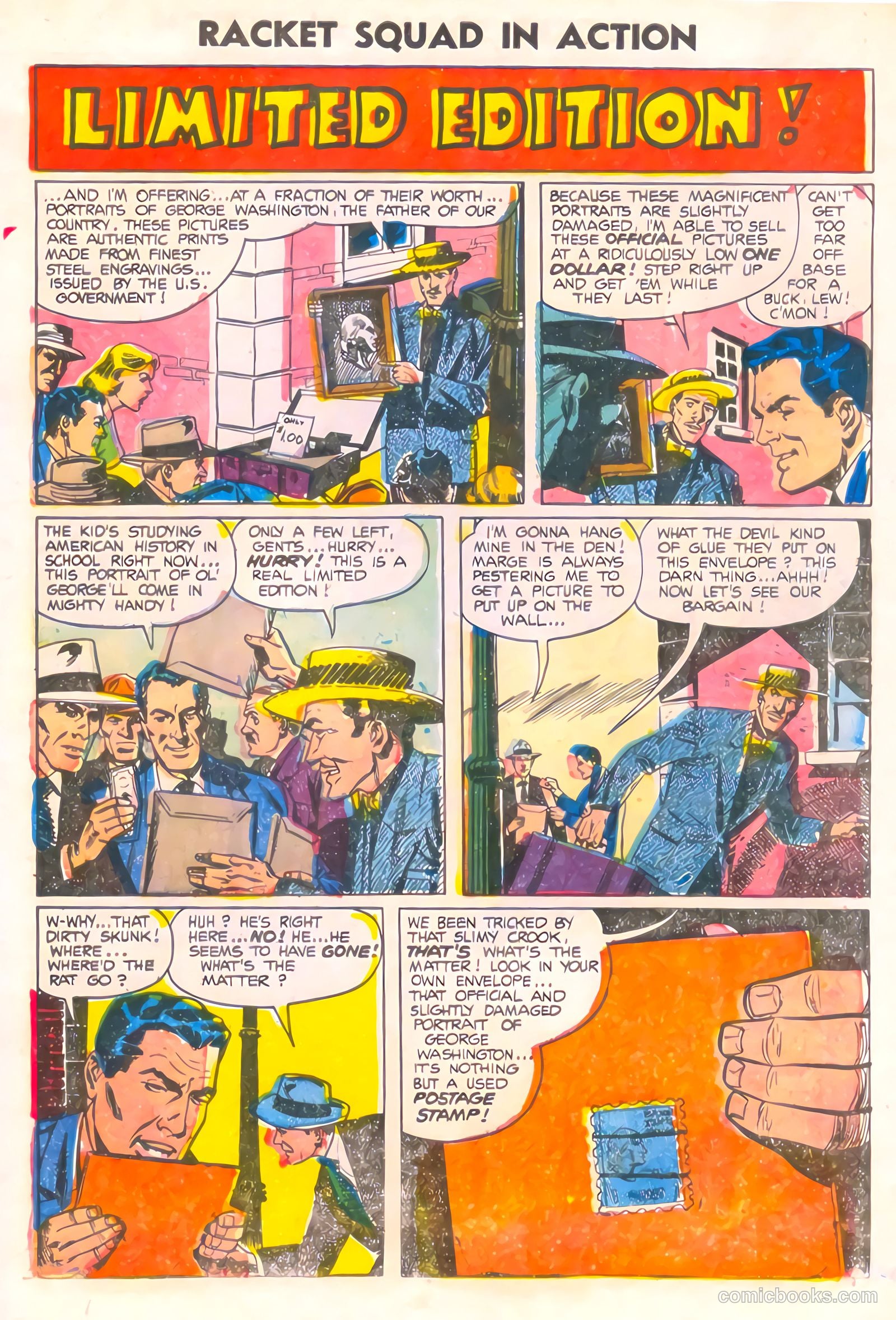Racket Squad in Action #15 (1955) — page 9 of 36