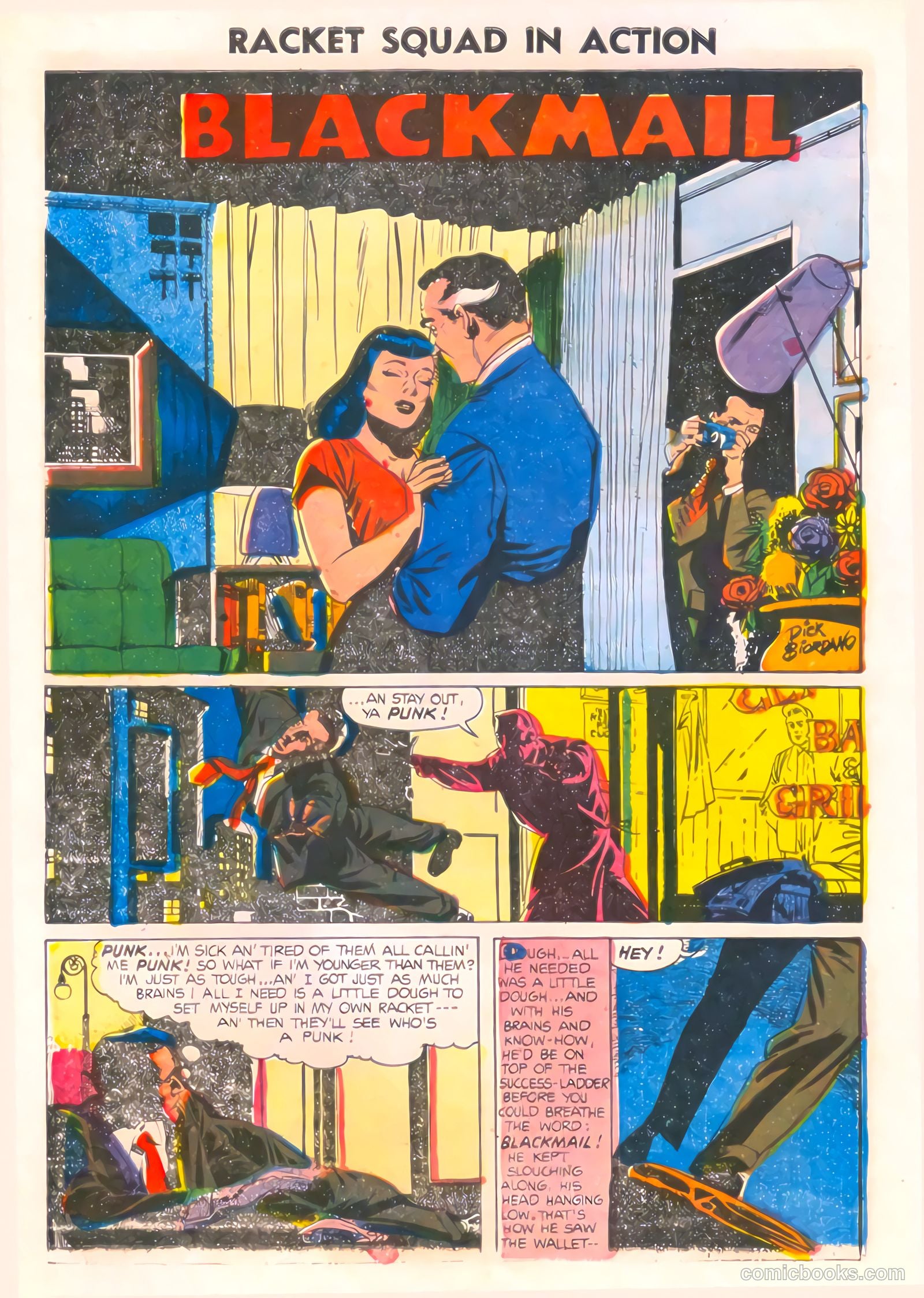 Racket Squad in Action #15 (1955) — page 10 of 36