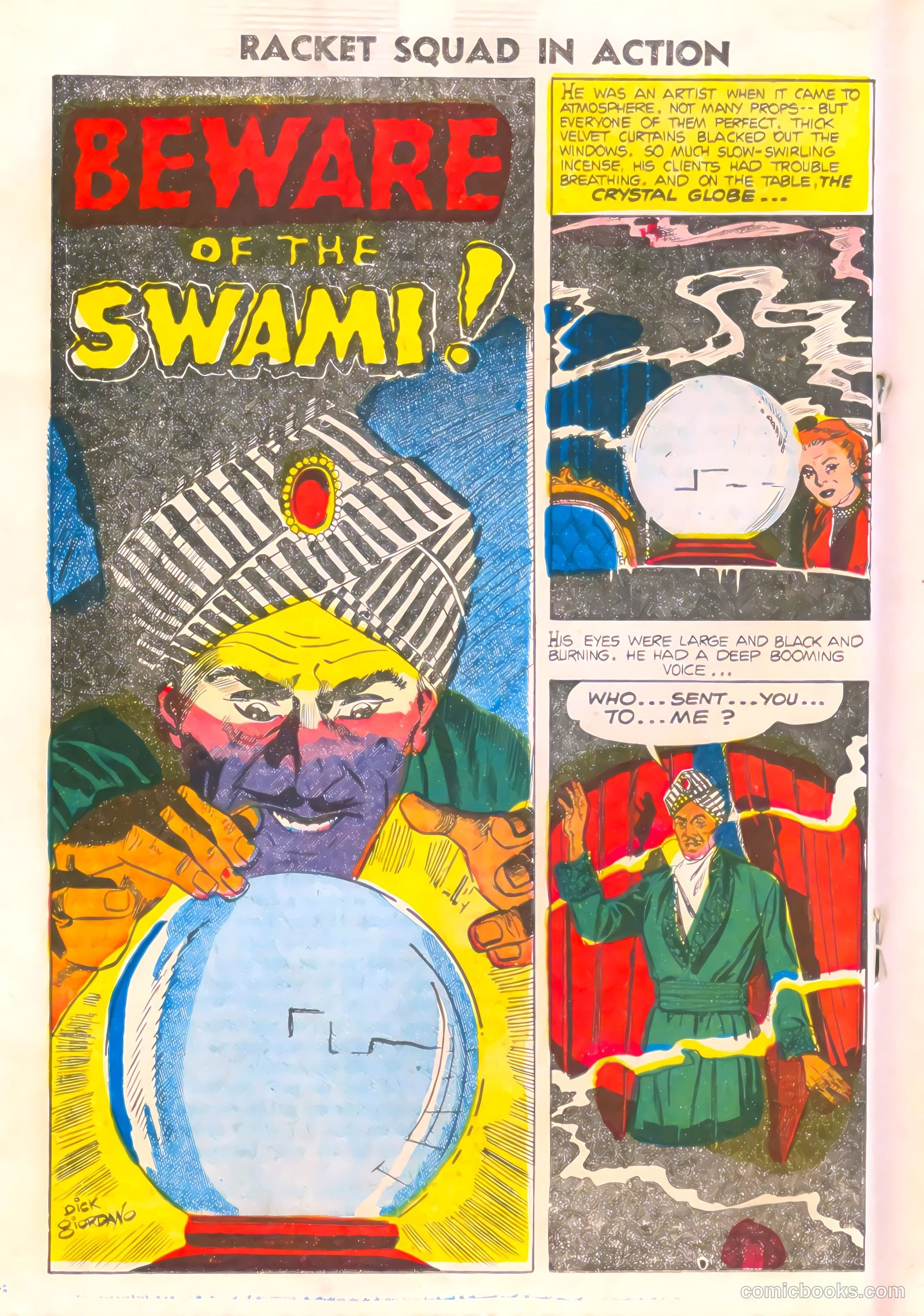 Racket Squad in Action #15 (1955) — page 18 of 36