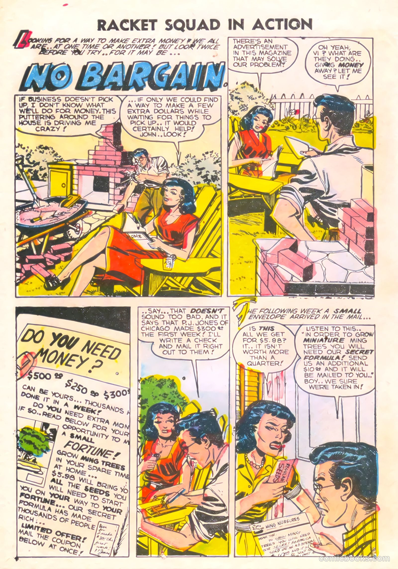 Racket Squad in Action #15 (1955) — page 24 of 36