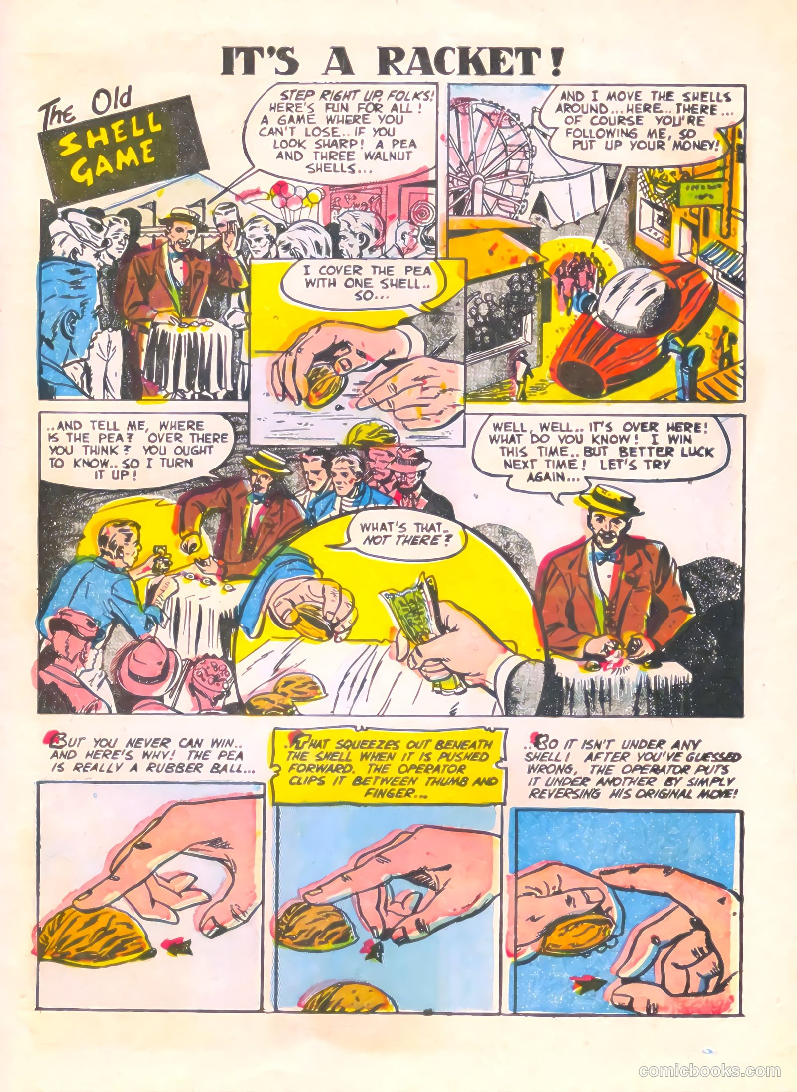 Racket Squad in Action #15 (1955) — page 33 of 36