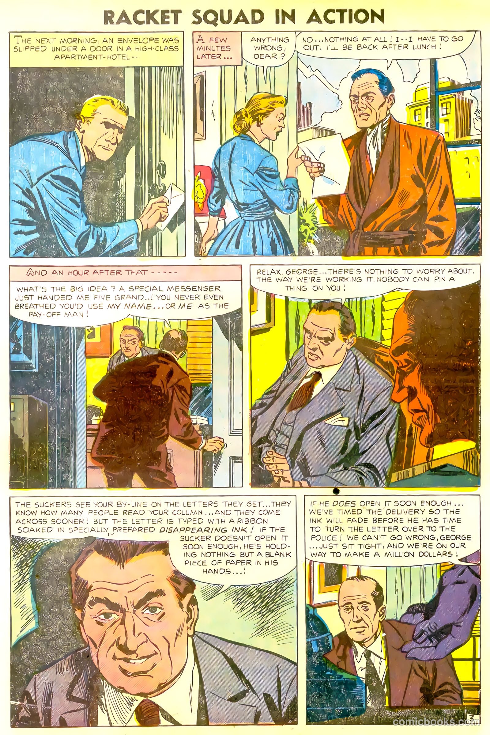 Racket Squad in Action #16 (1955) — page 5 of 36