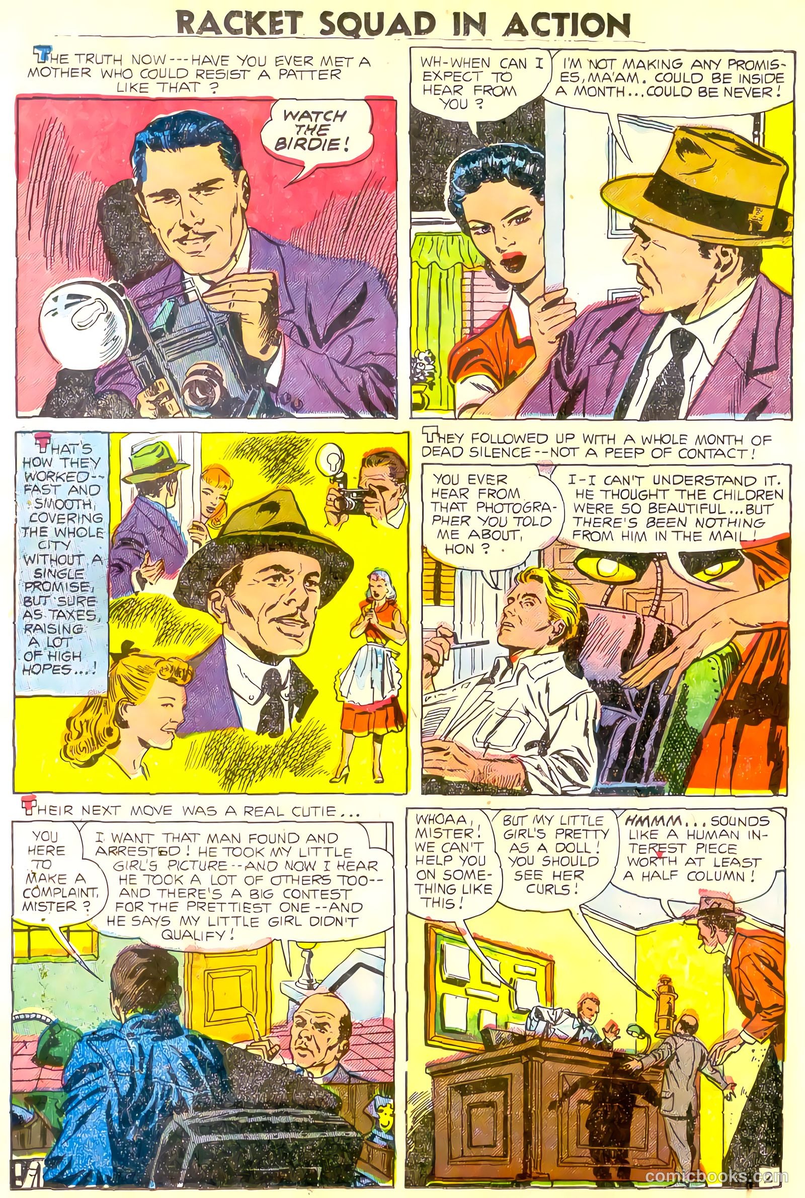 Racket Squad in Action #16 (1955) — page 26 of 36
