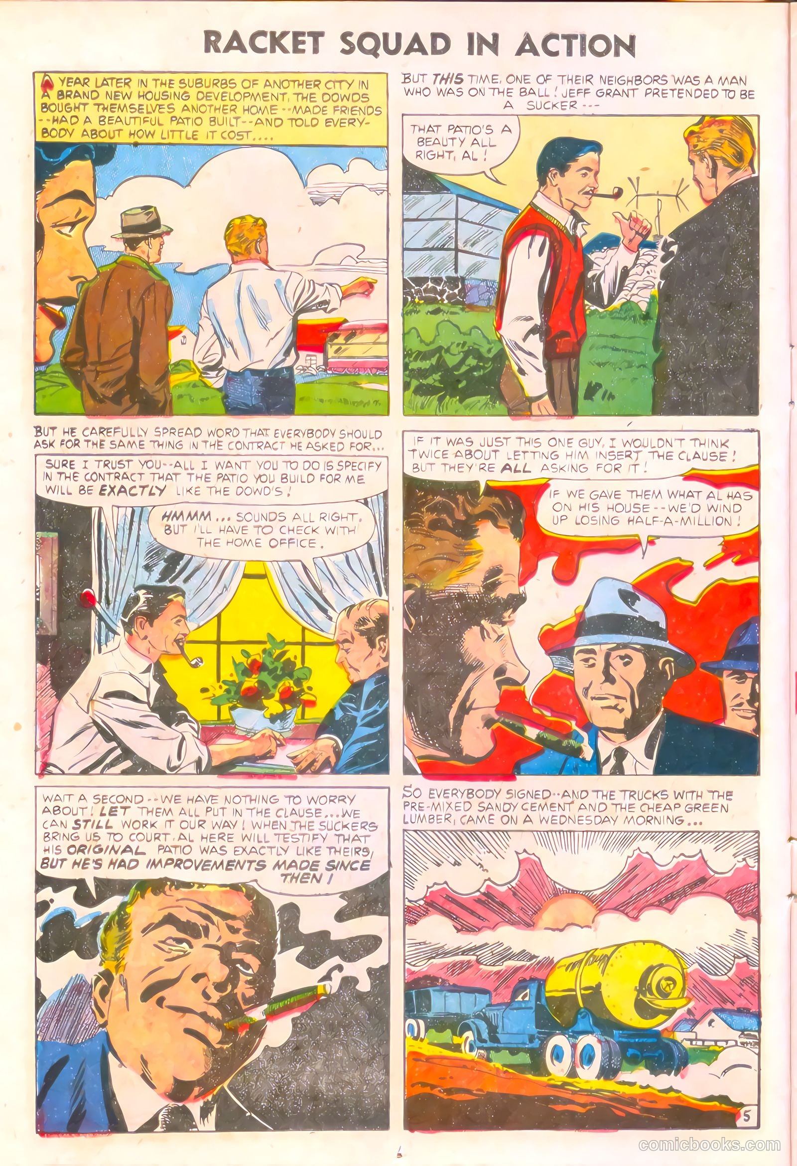 Racket Squad in Action #17 (1955) — page 12 of 36