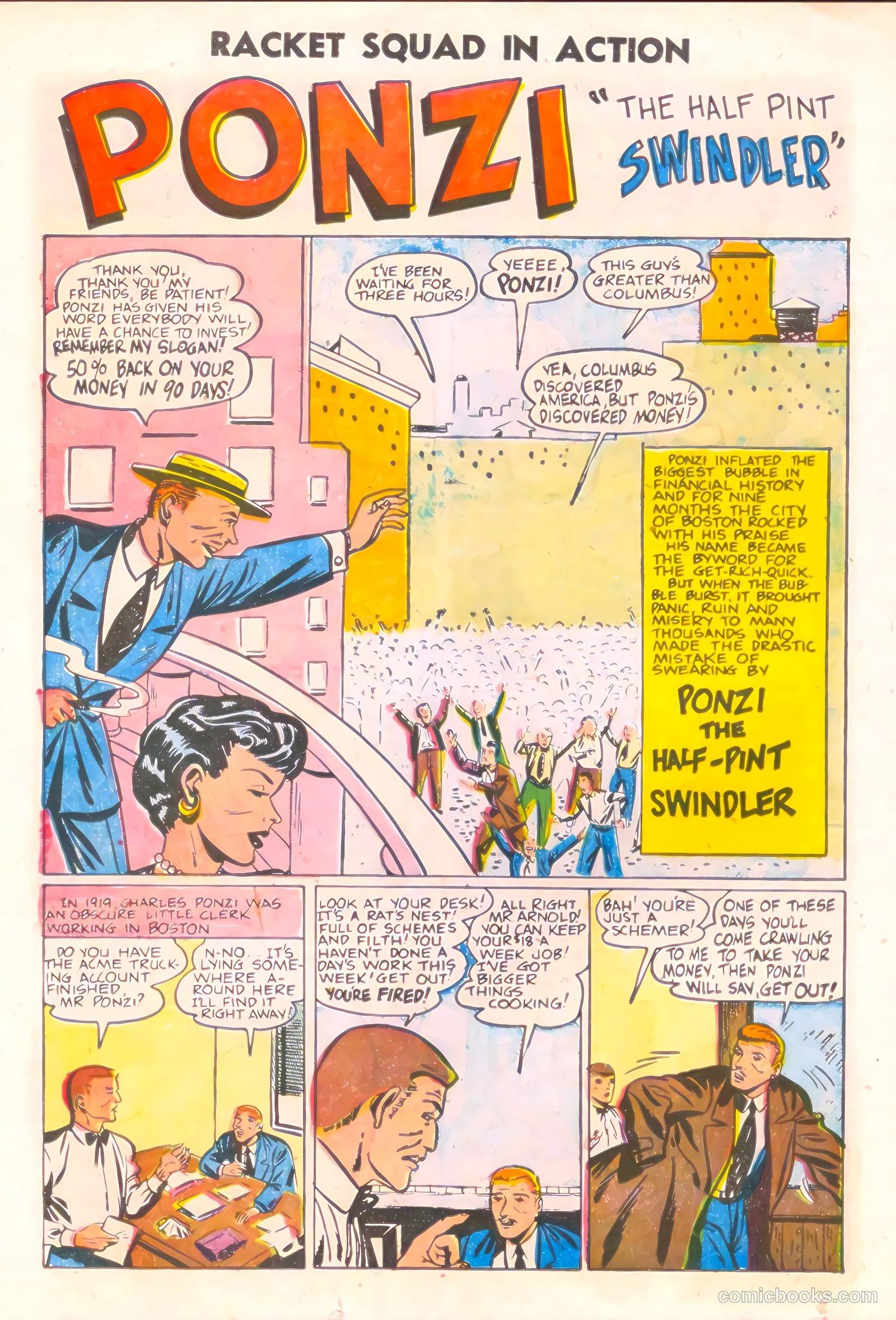 Racket Squad in Action #17 (1955) — page 26 of 36