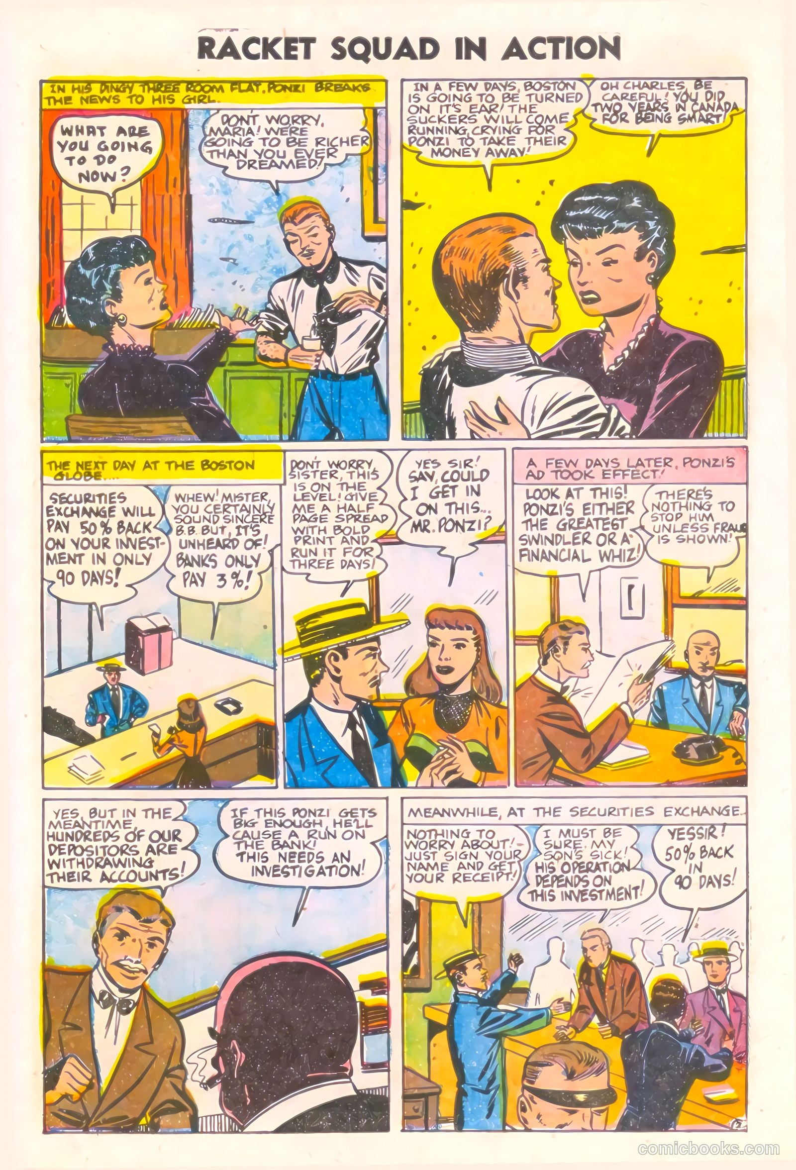 Racket Squad in Action #17 (1955) — page 27 of 36
