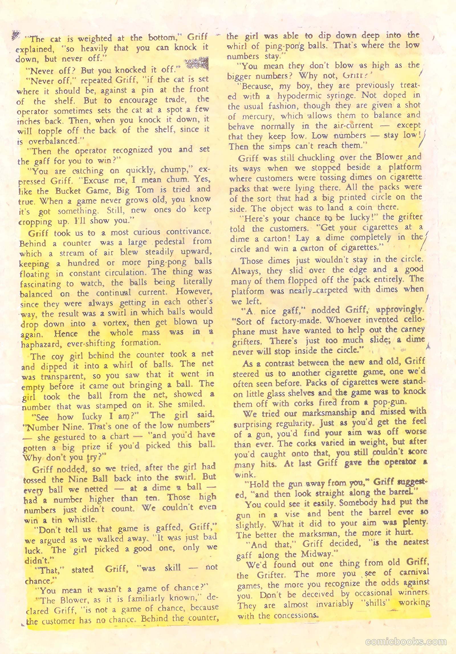 Racket Squad in Action #18 (1955) — page 19 of 36