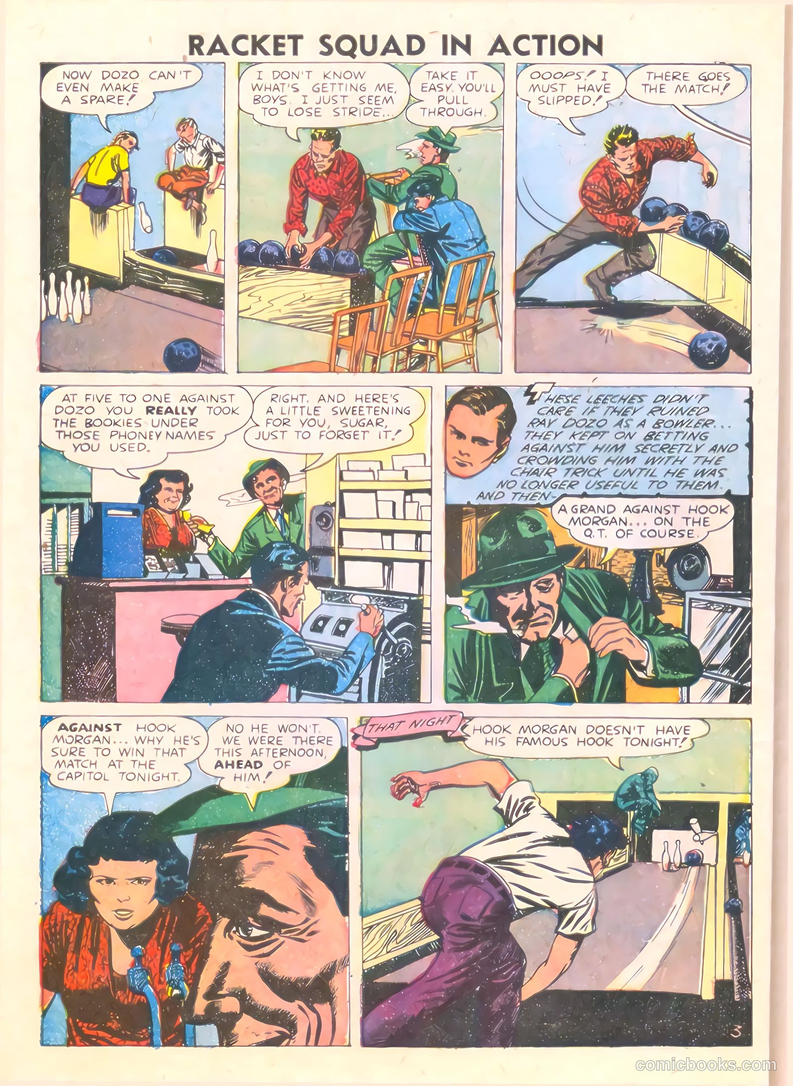 Racket Squad in Action #18 (1955) — page 28 of 36
