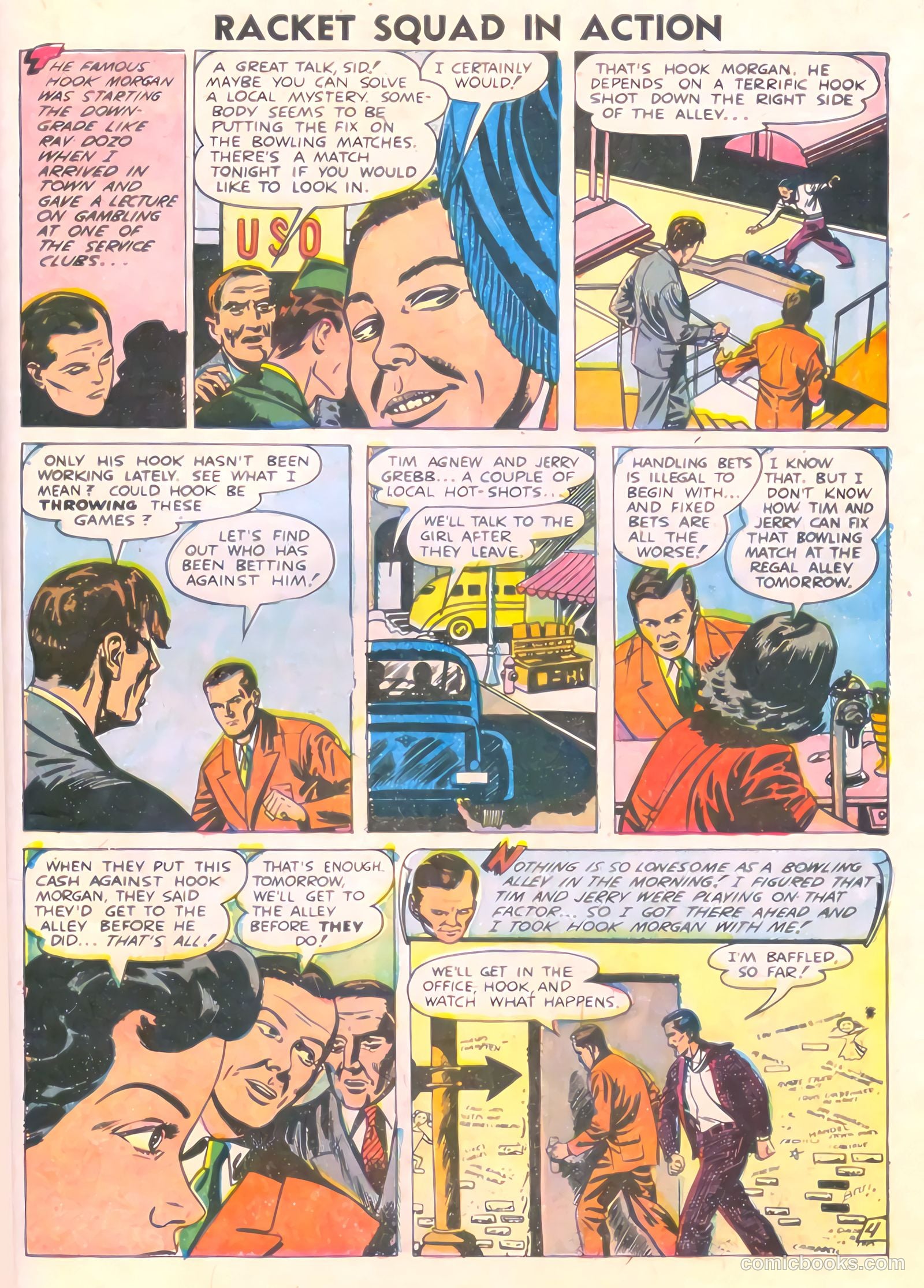 Racket Squad in Action #18 (1955) — page 29 of 36