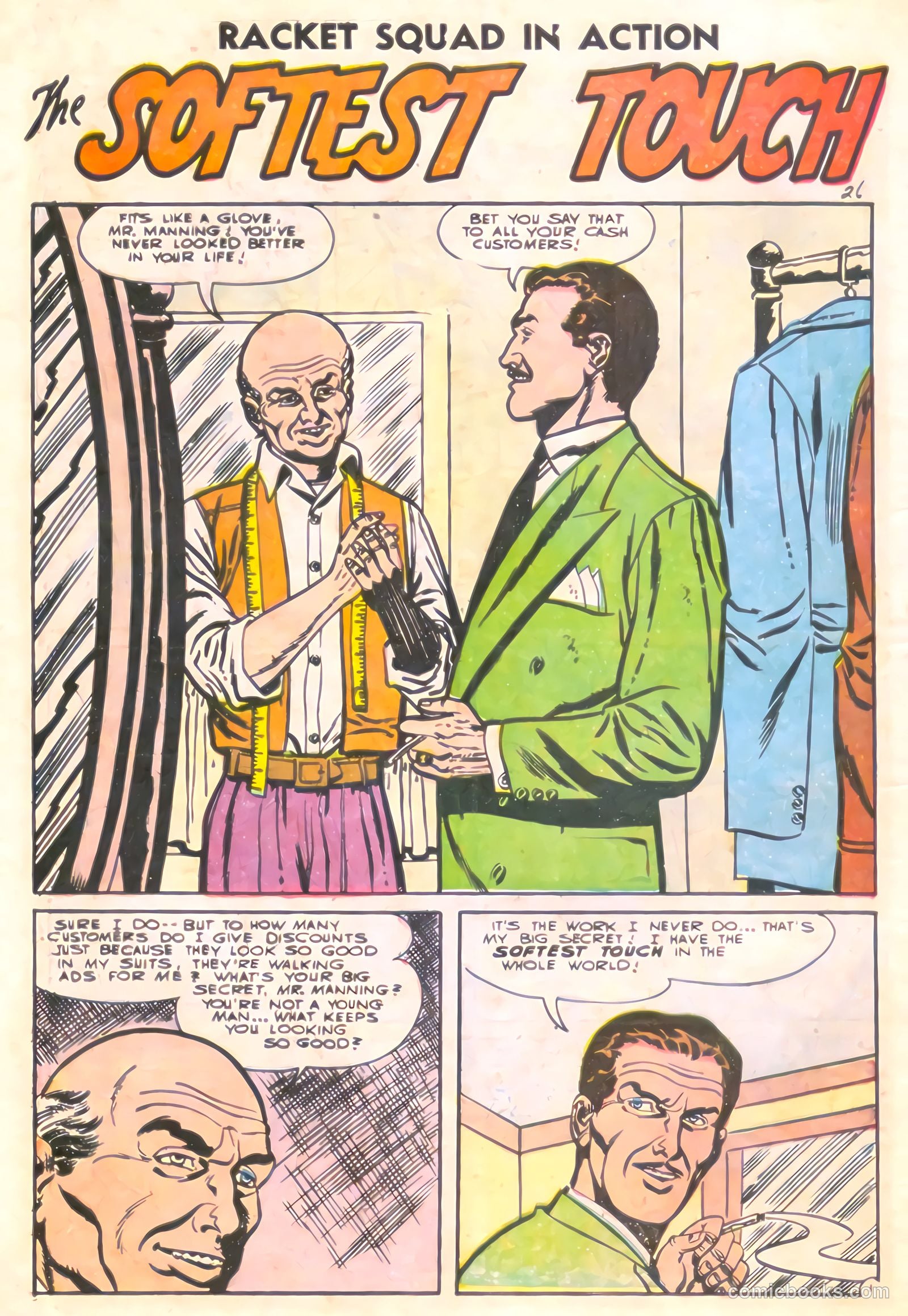 Racket Squad in Action #19 (1955) — page 28 of 36