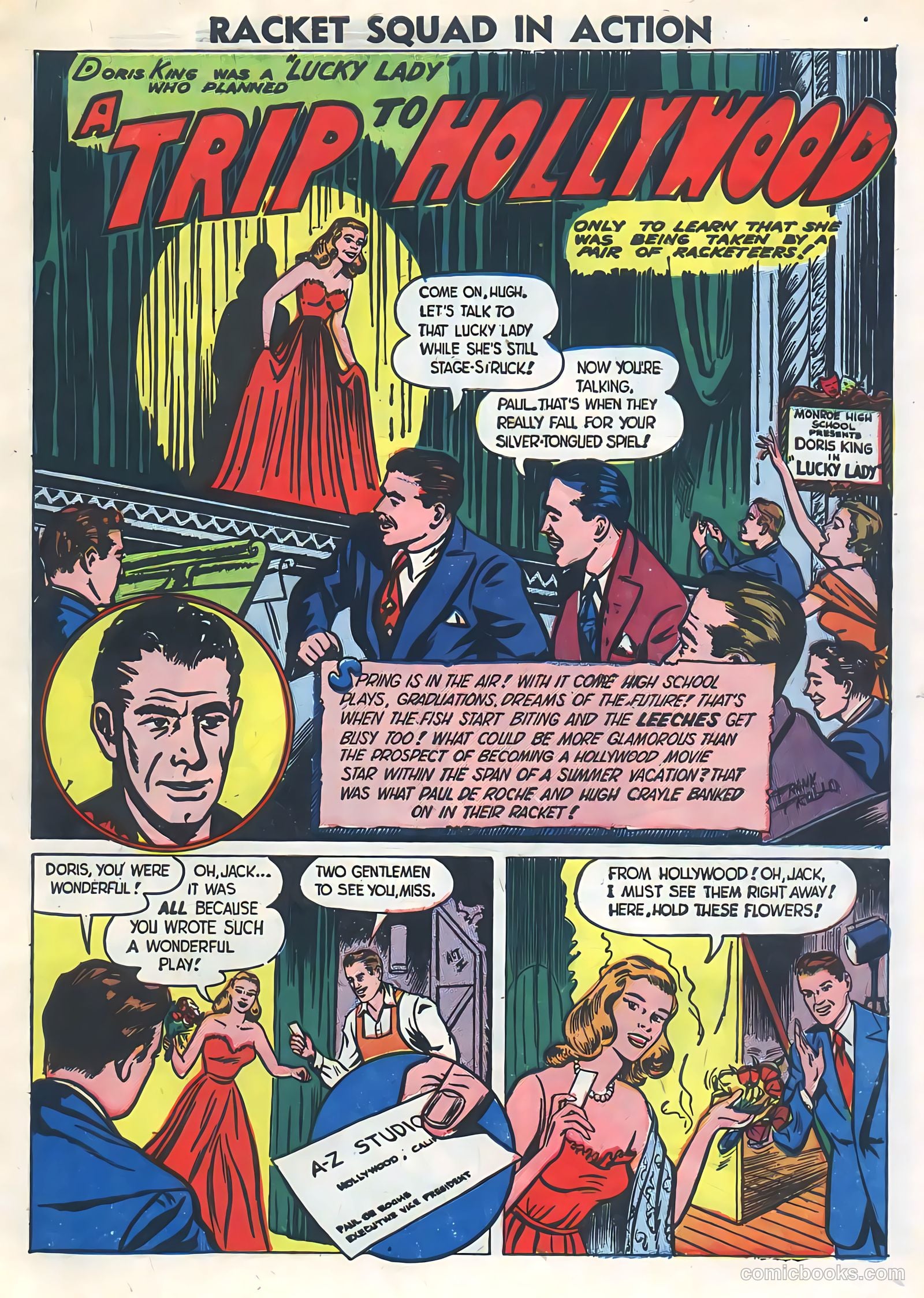 Racket Squad in Action #2 (1952) — page 3 of 36