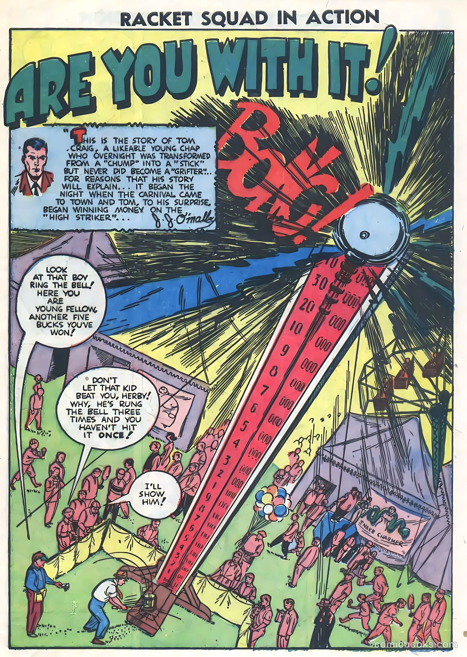 Racket Squad in Action #2 (1952) — page 9 of 36