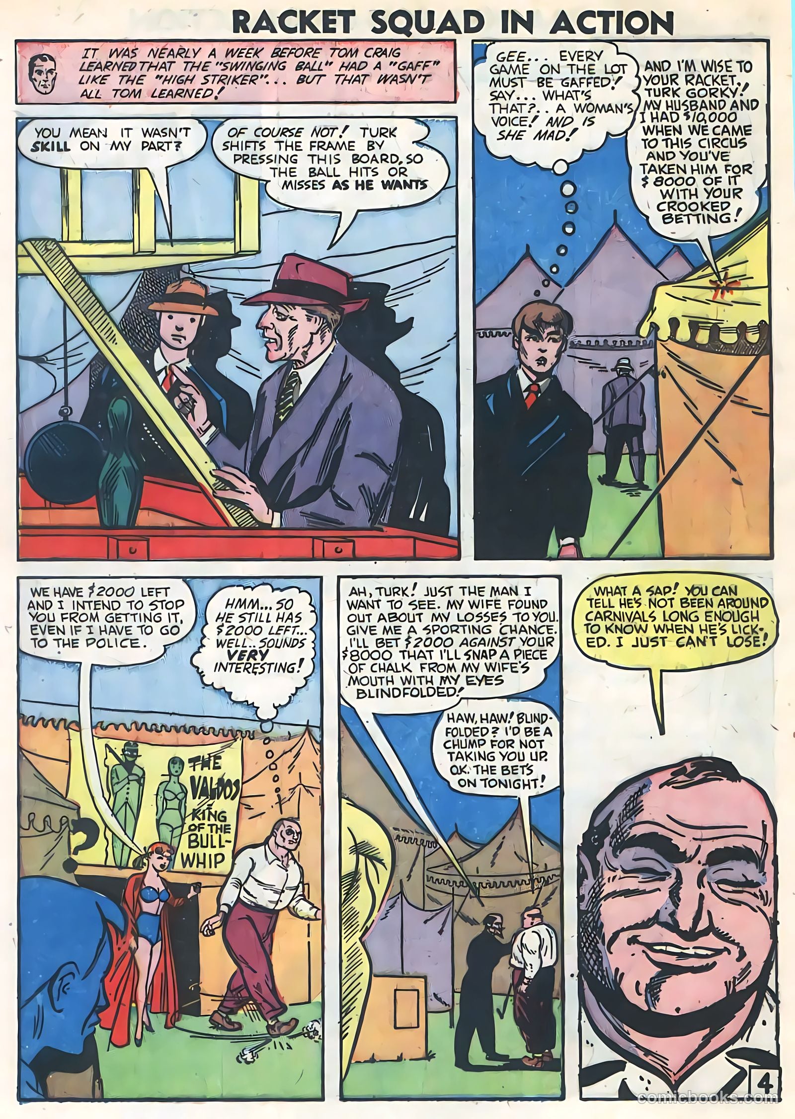 Racket Squad in Action #2 (1952) — page 12 of 36