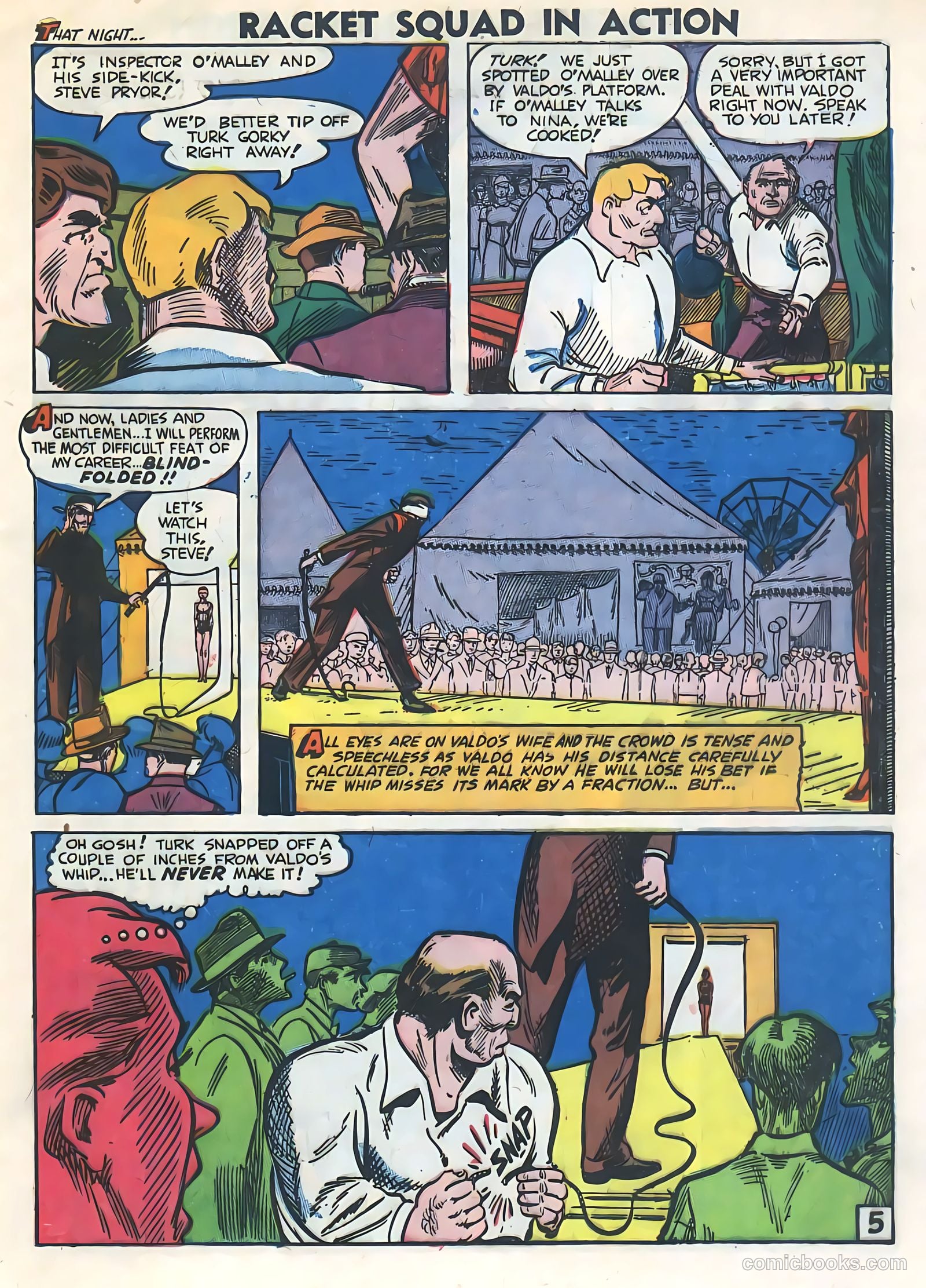 Racket Squad in Action #2 (1952) — page 13 of 36