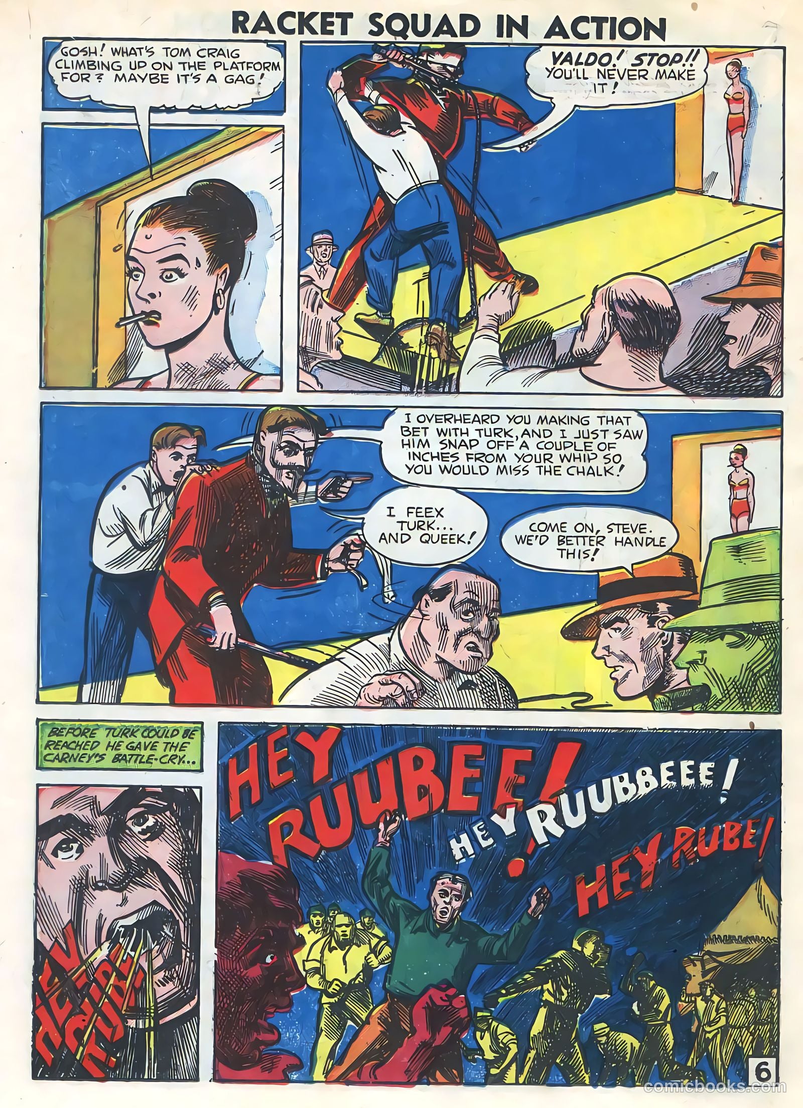 Racket Squad in Action #2 (1952) — page 14 of 36
