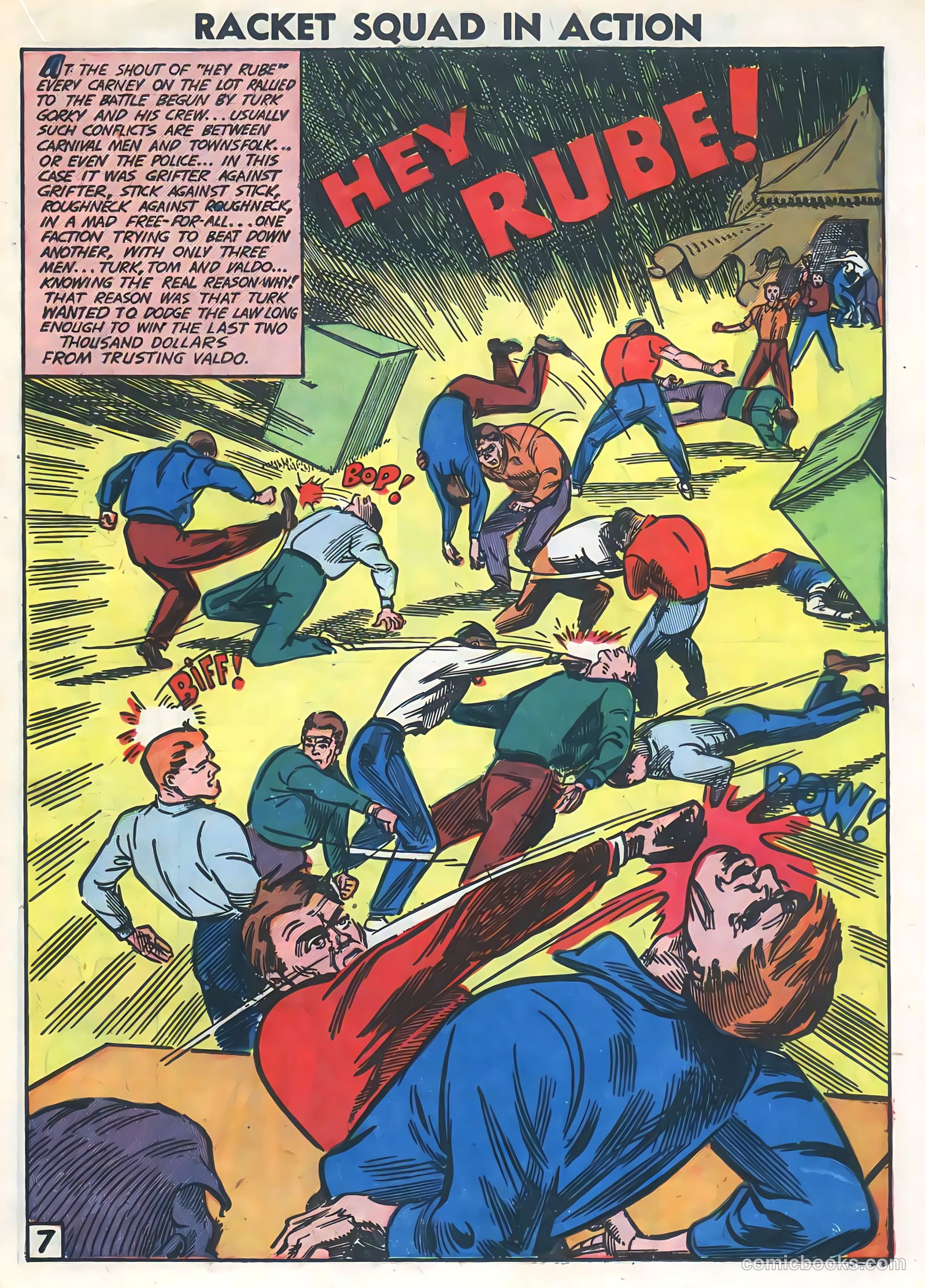 Racket Squad in Action #2 (1952) — page 15 of 36