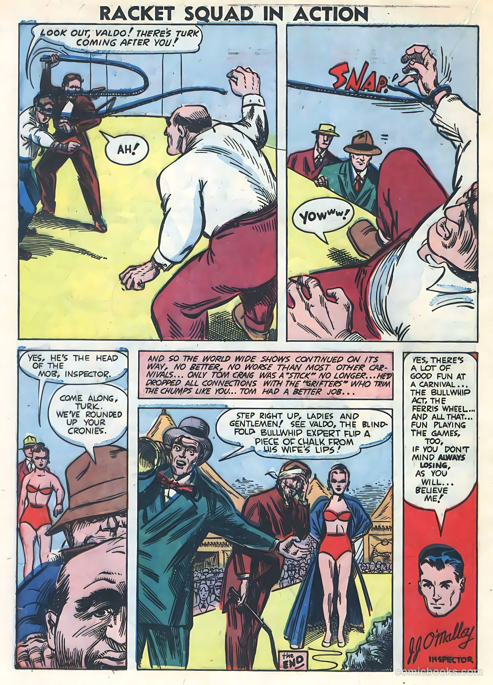 Racket Squad in Action #2 (1952) — page 16 of 36