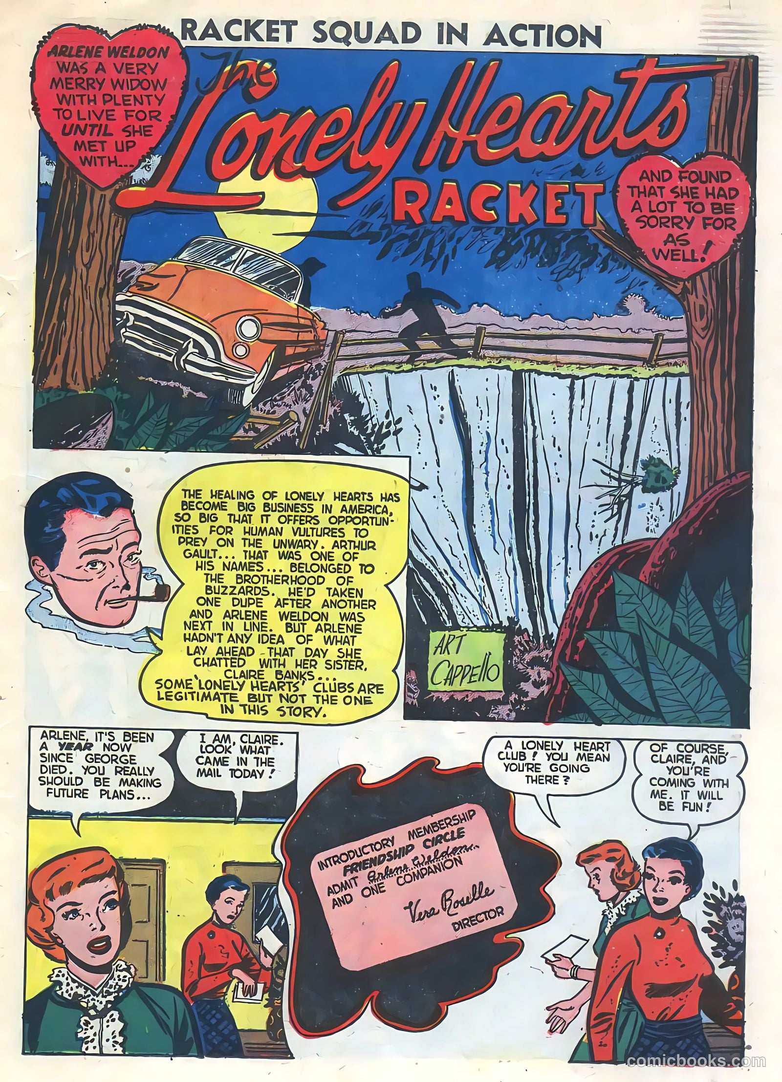 Racket Squad in Action #2 (1952) — page 19 of 36