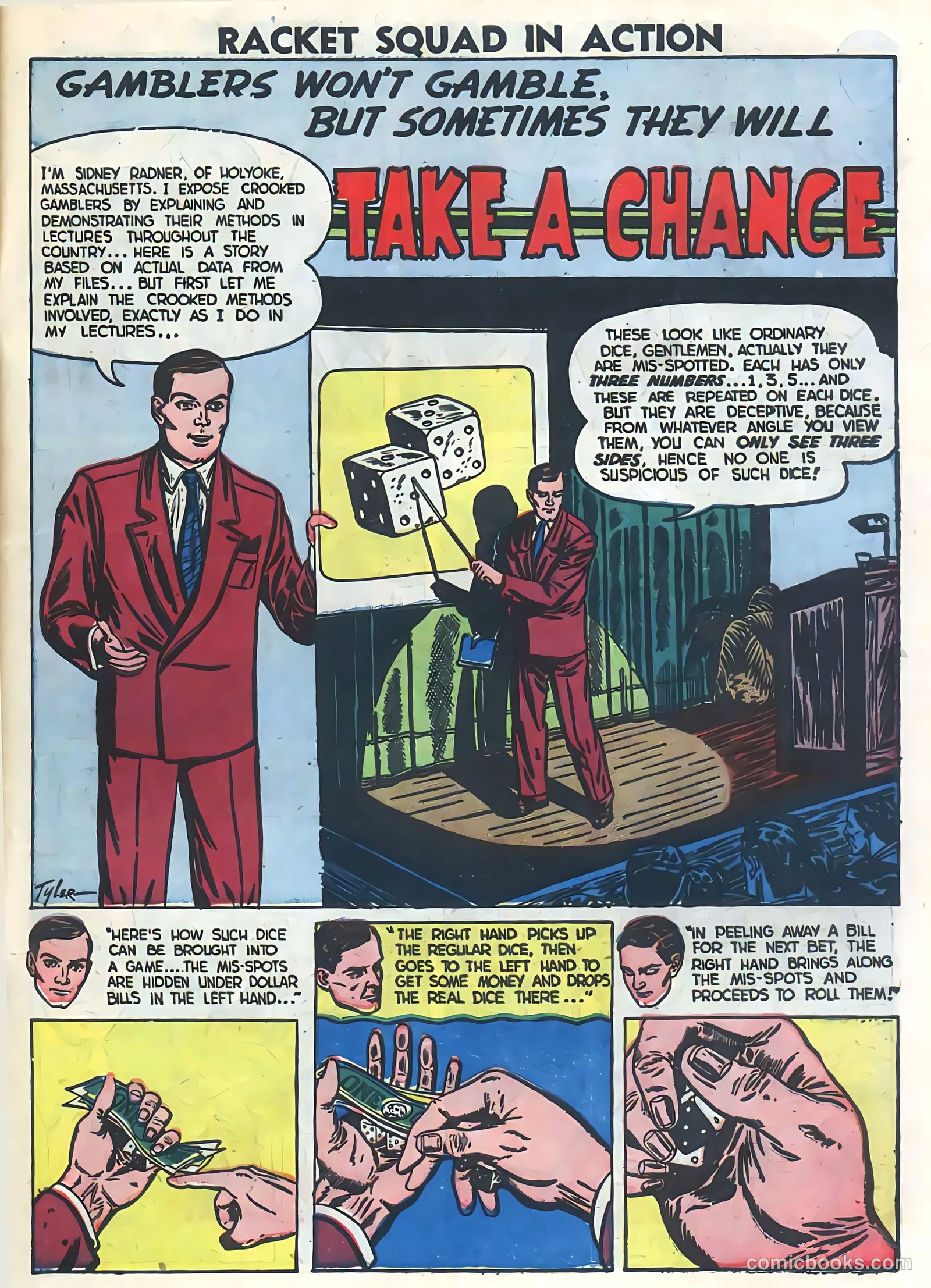 Racket Squad in Action #2 (1952) — page 27 of 36