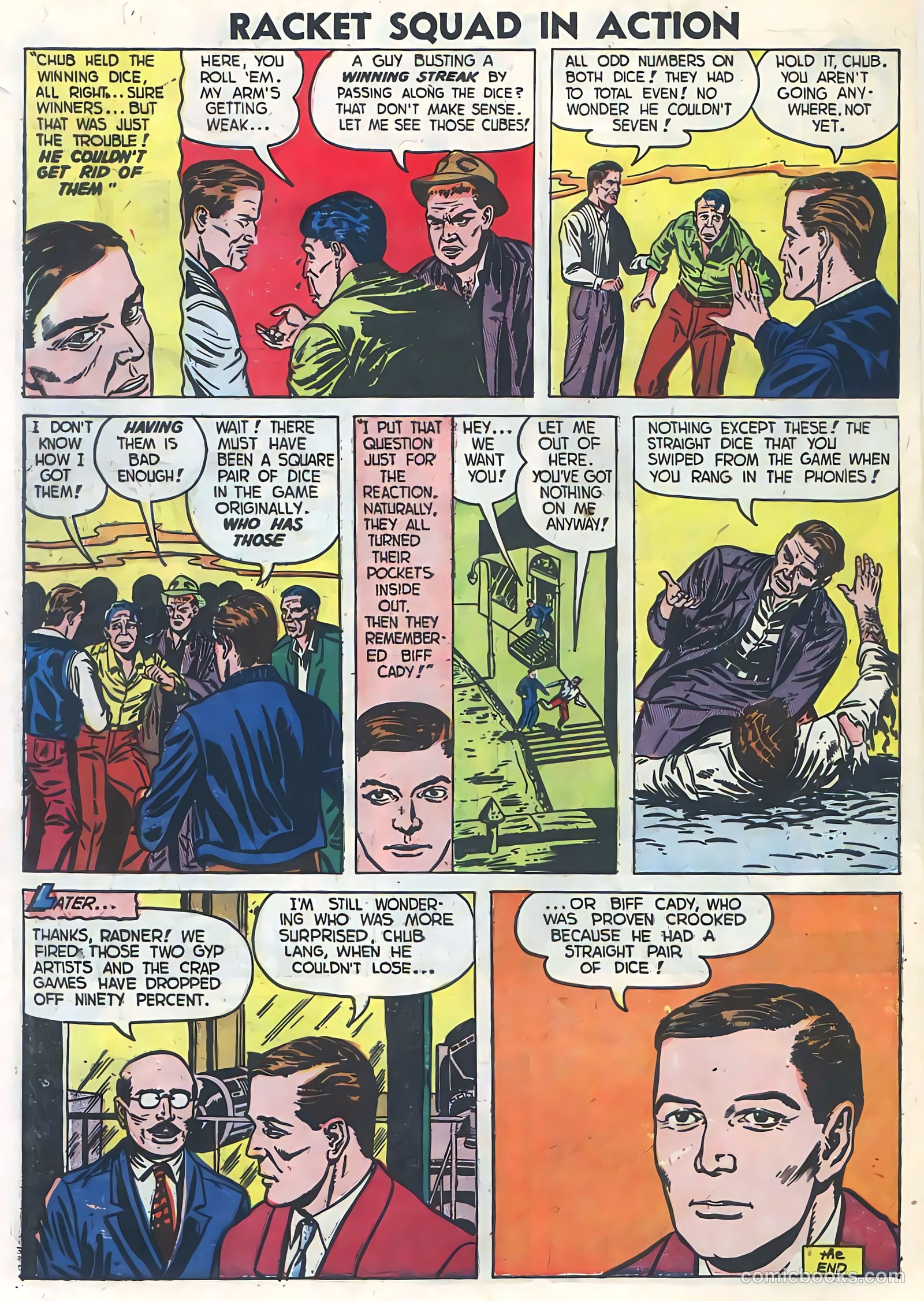 Racket Squad in Action #2 (1952) — page 30 of 36