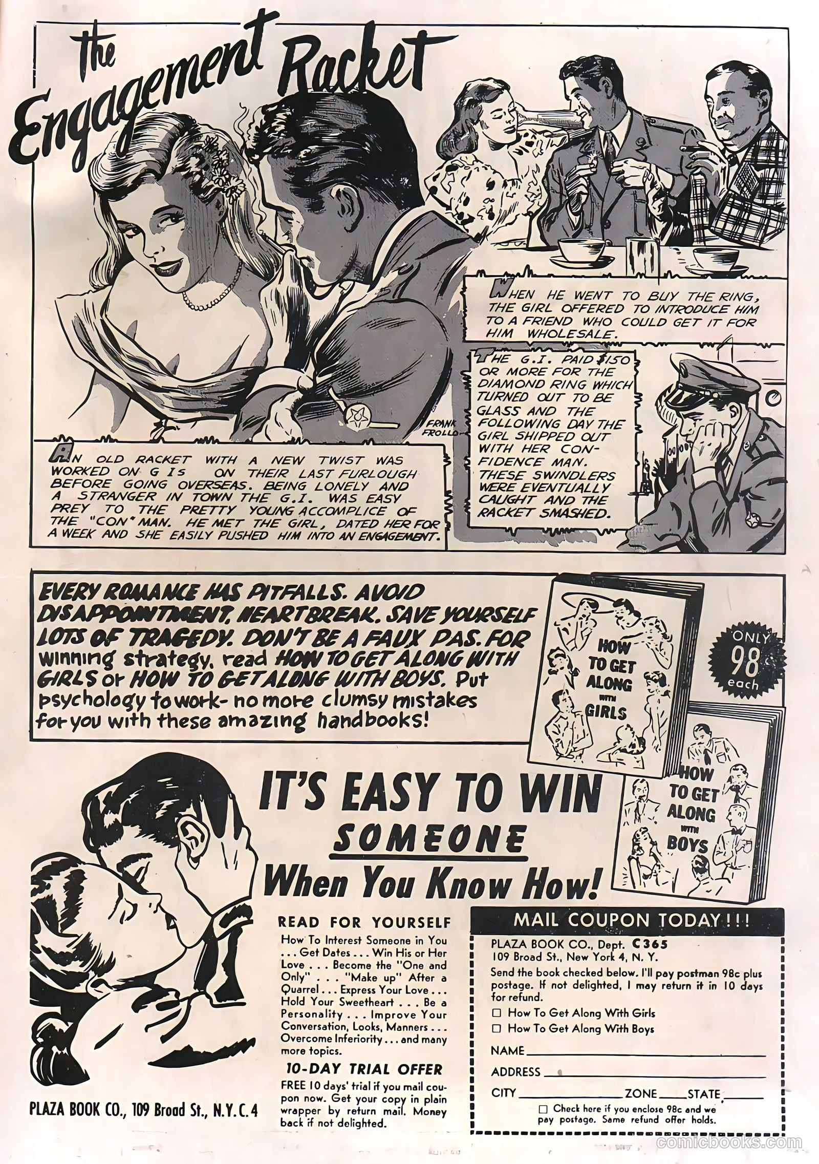 Racket Squad in Action #2 (1952) — page 35 of 36