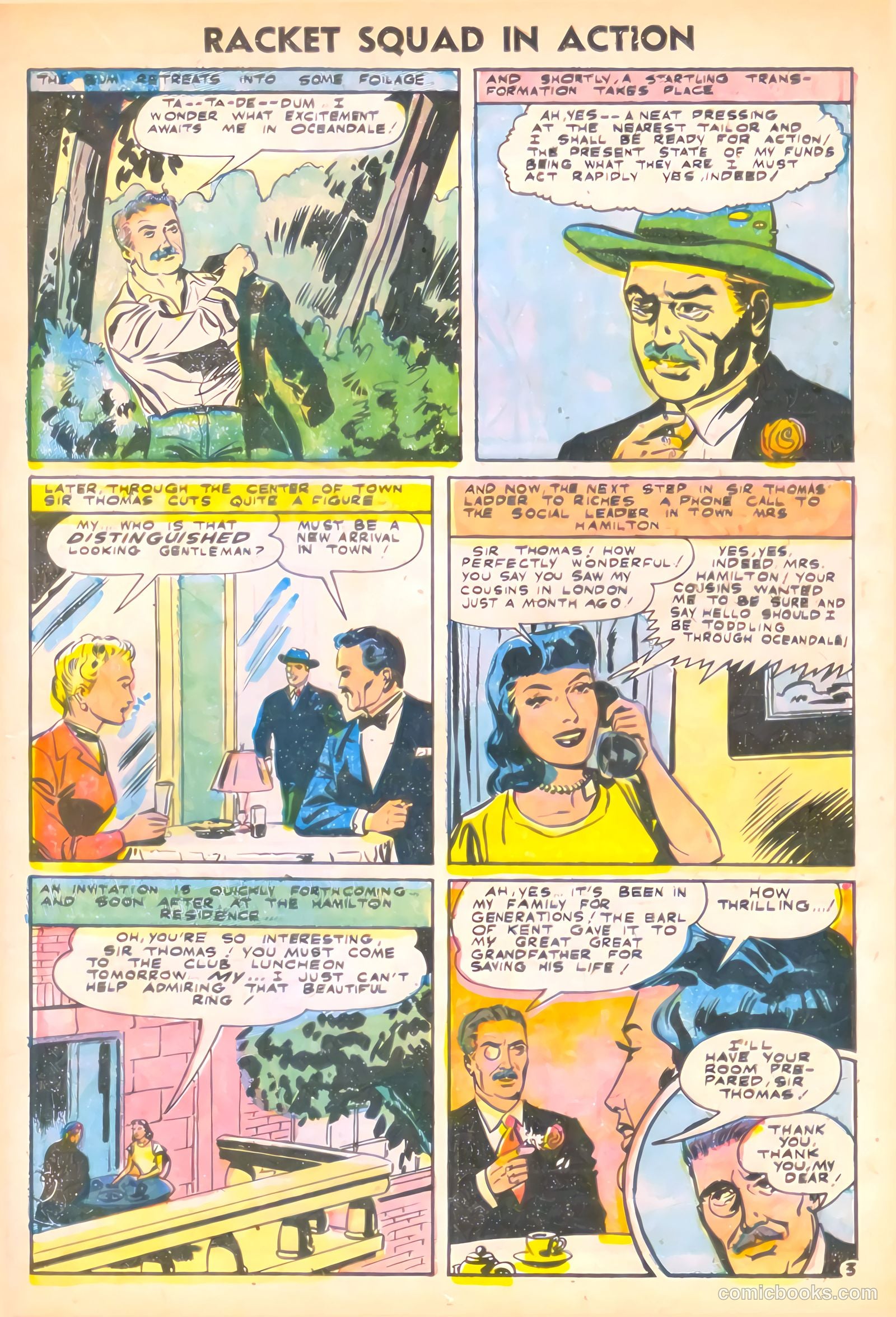 Racket Squad in Action #20 (1956) — page 13 of 36