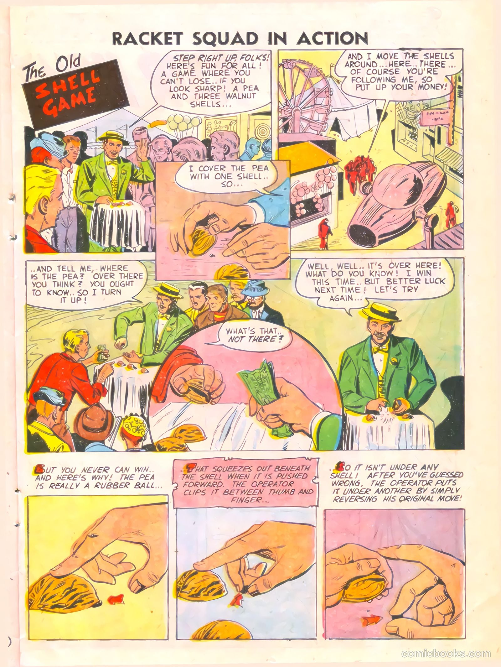 Racket Squad in Action #21 (1956) — page 11 of 36
