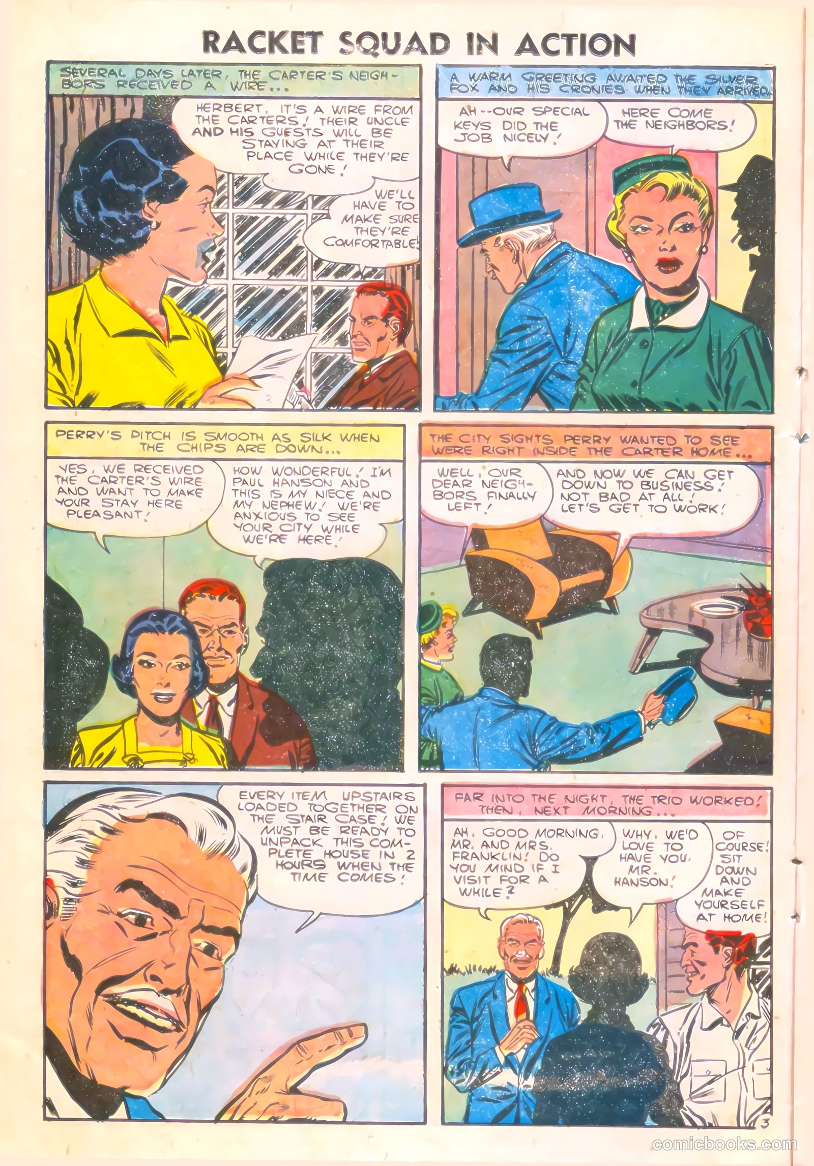 Racket Squad in Action #21 (1956) — page 14 of 36