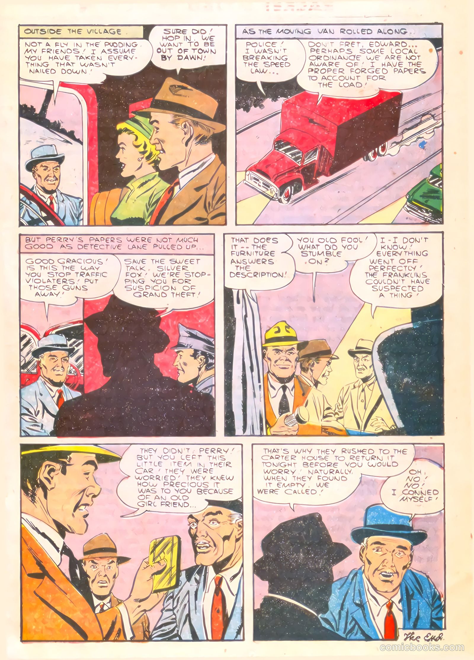 Racket Squad in Action #21 (1956) — page 17 of 36
